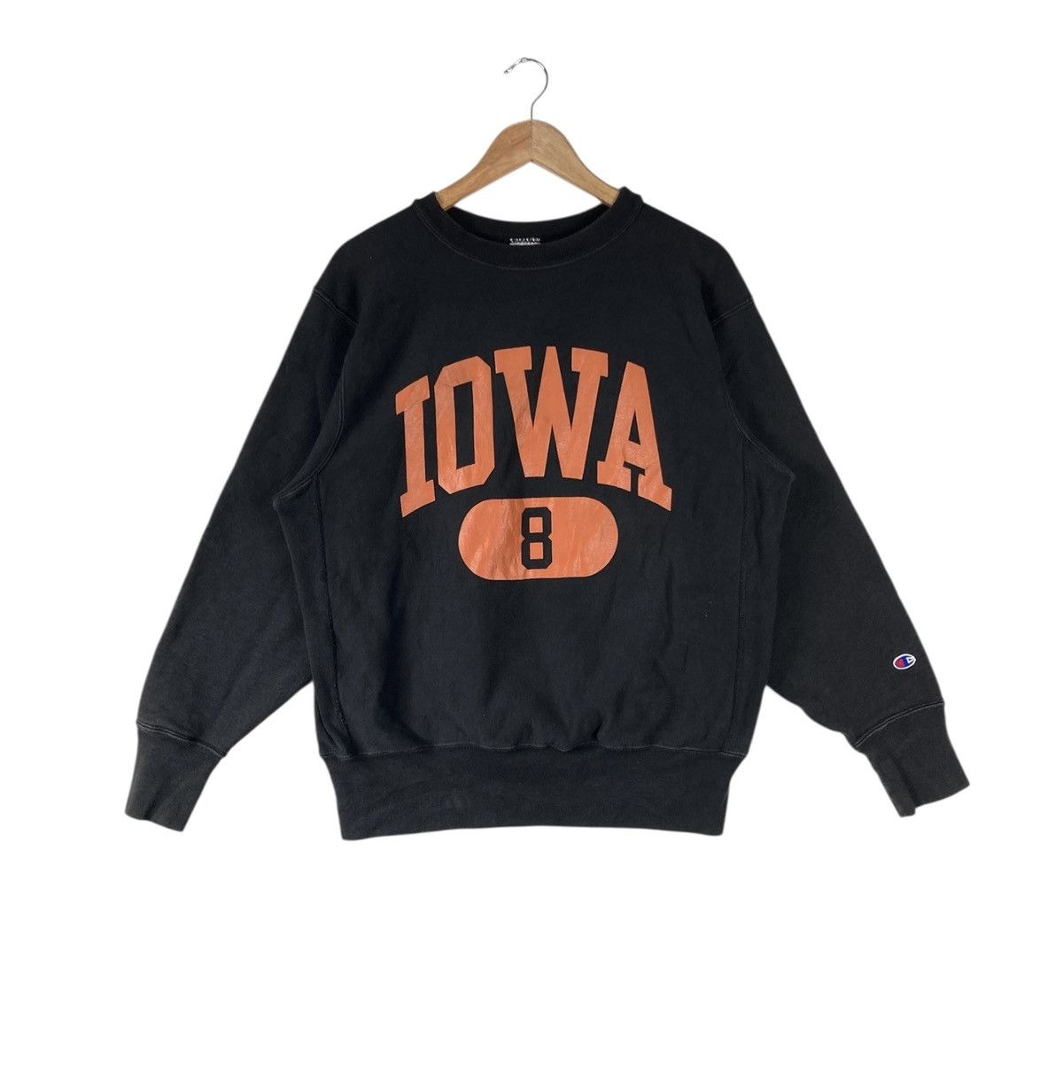 Champion Vintage 90s Champion Reverse Weave Iowa Us State Sweatshirt Size US XL / EU 56 / 4 - 1 Thumbnail