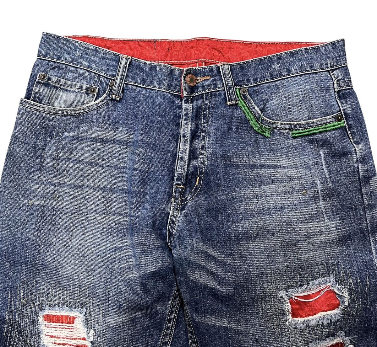 CLOT × Levi's Levi’s 501 CLot Distressed Pants Size US 32 / EU 48 - 5 Thumbnail