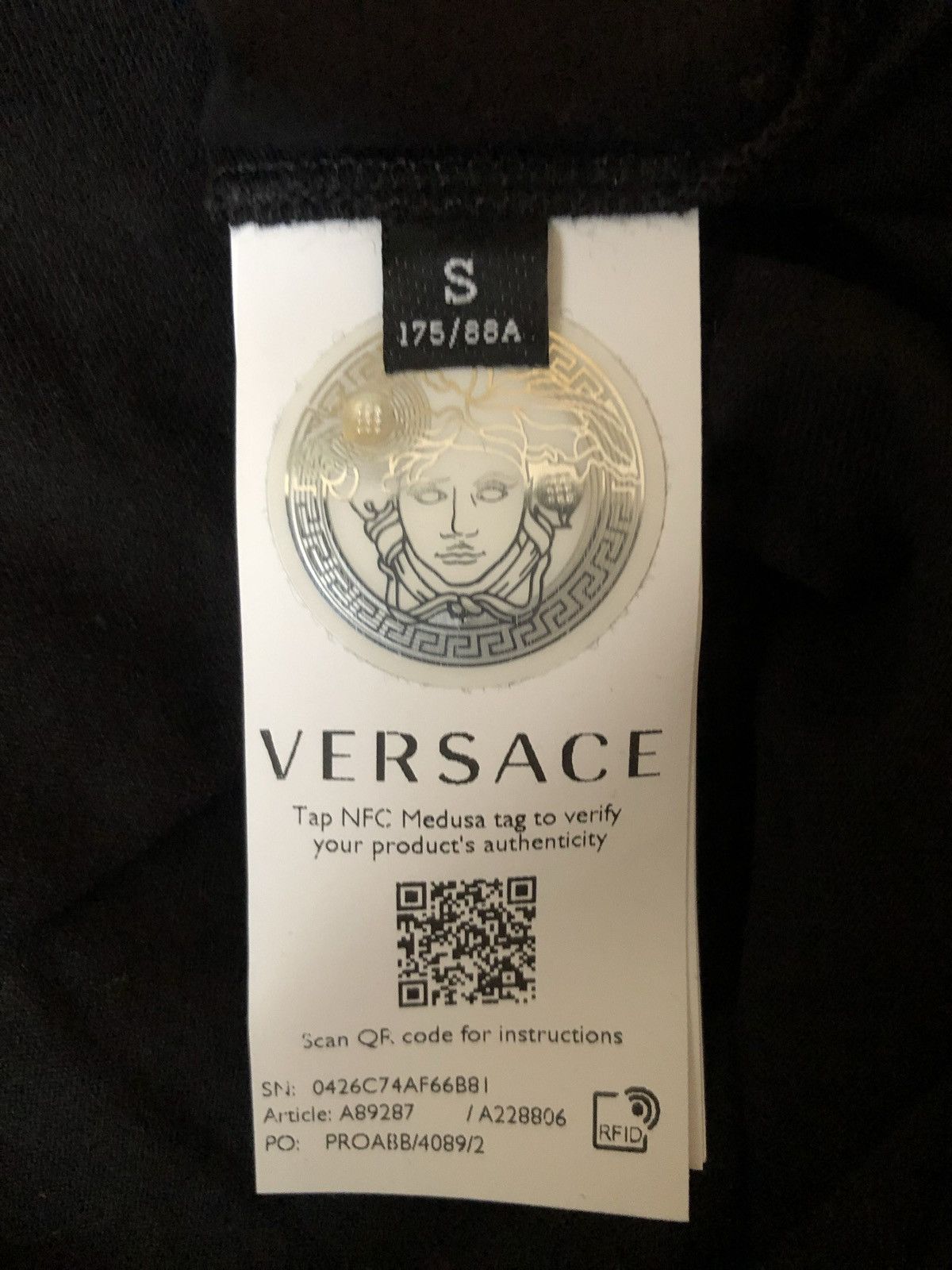 Versace Mens Versace shirt Paris Exclusive Size US S / EU 44-46 / 1 - 6 Thumbnail