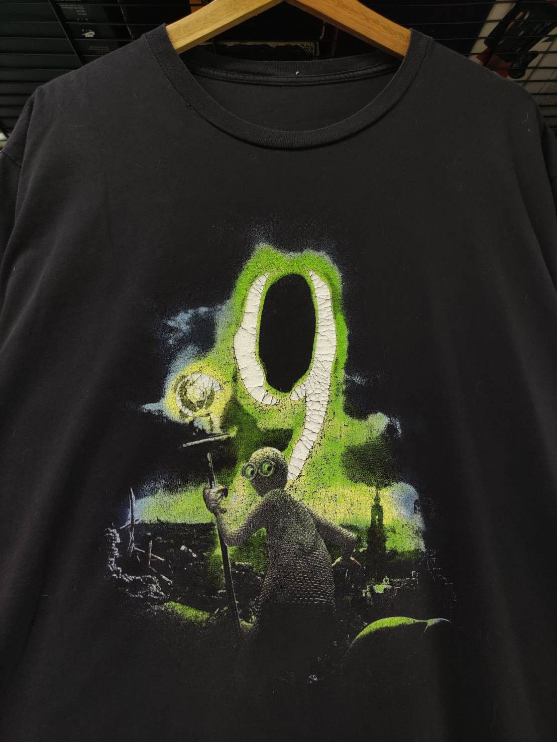 Sci-Fi Fantasy Vtg 00's 9 Animated Film By Tim Burton Movie Promo T-Shirt Size US XL / EU 56 / 4 - 1 Thumbnail