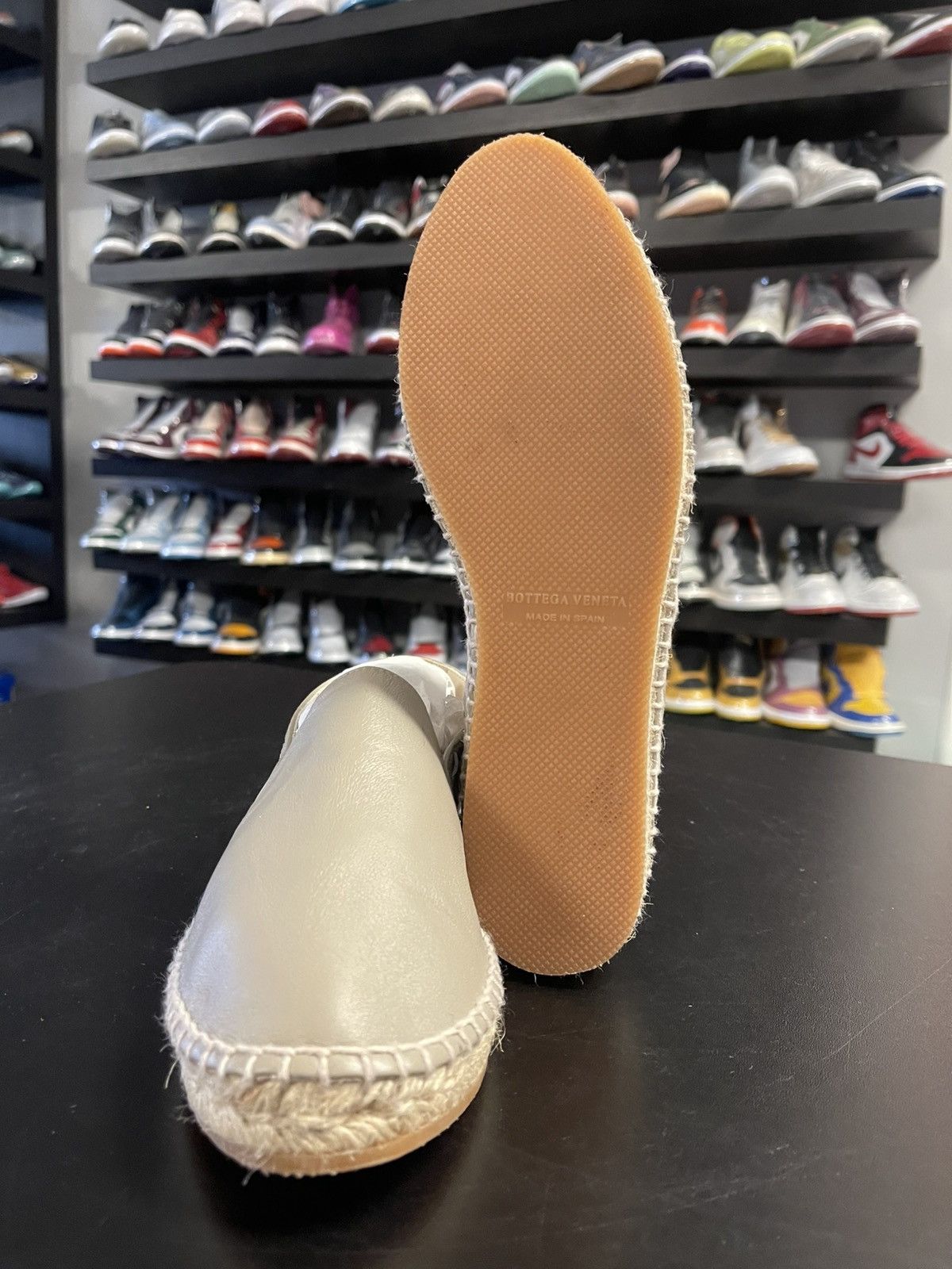 Bottega Veneta Size 7US/37 - Bottega Veneta Woven Leather Espadrille Flats Size US 7 / IT 37 - 8 Thumbnail