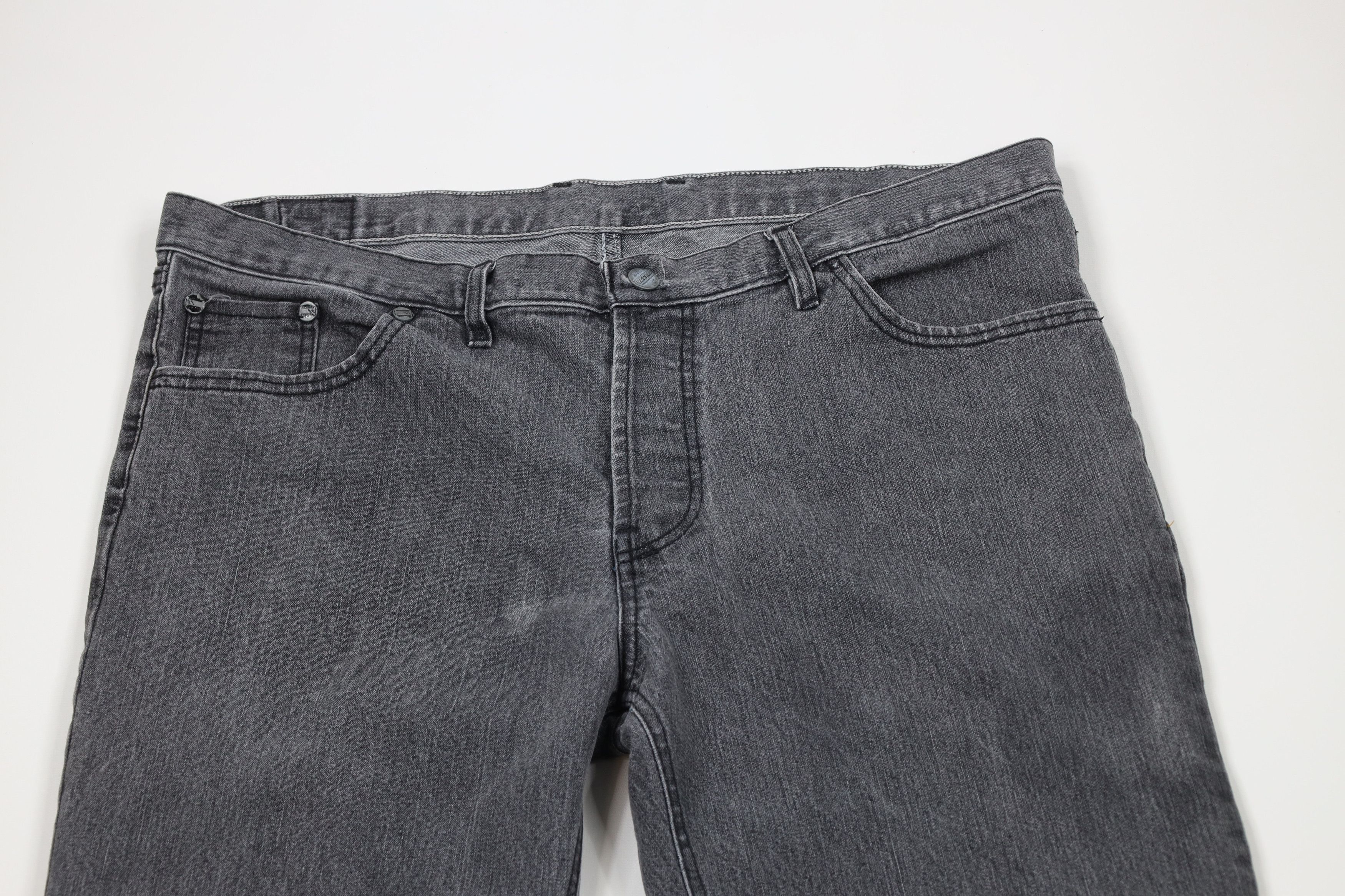 Vintage Vintage 90s Y2K Streetwear Button Fly Baggy Wide Leg Jeans Size US 38 / EU 54 - 2 Thumbnail