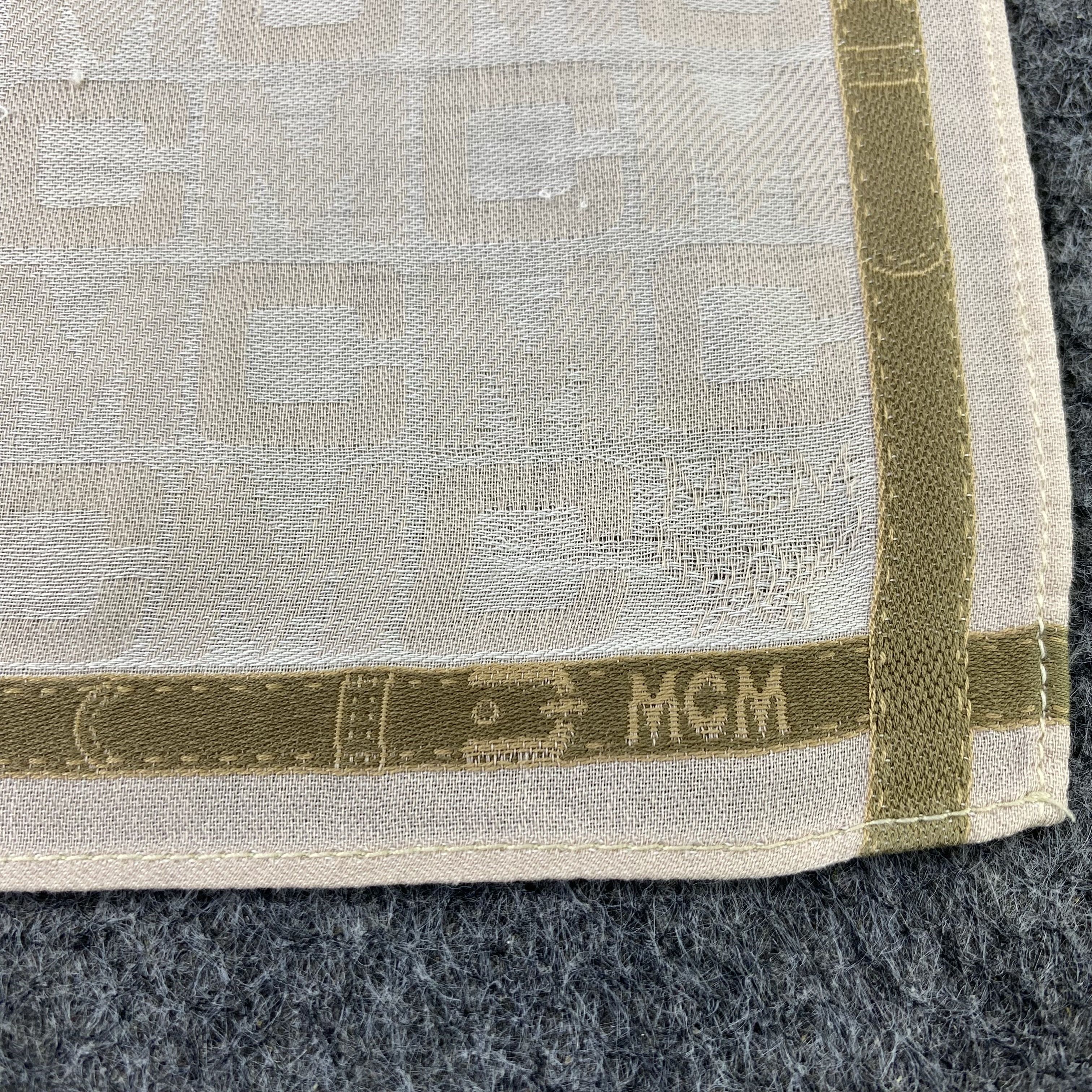 MCM MCM Handkerchief / Bandana / Neckerchief-B1487 Size ONE SIZE - 7 Thumbnail