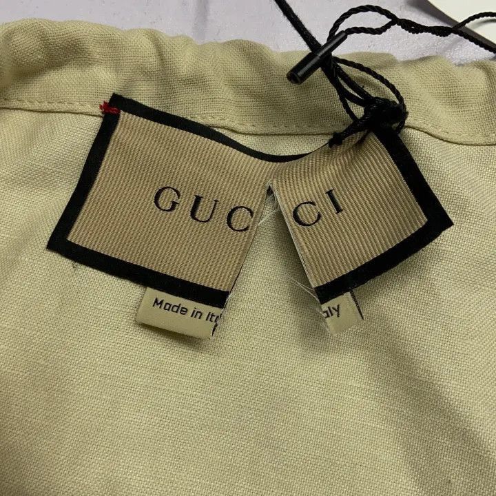 Gucci Gucci Loose Yellow Casual Pants for Women-2507 Size 41" - 1 Thumbnail