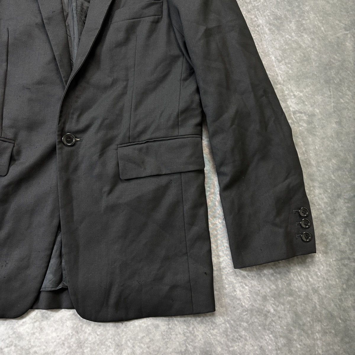 Raf Simons S/S 2013 Raf Simons Suits Jacket Wool Blazer Mens 44 Slim Size 44S - 8 Thumbnail