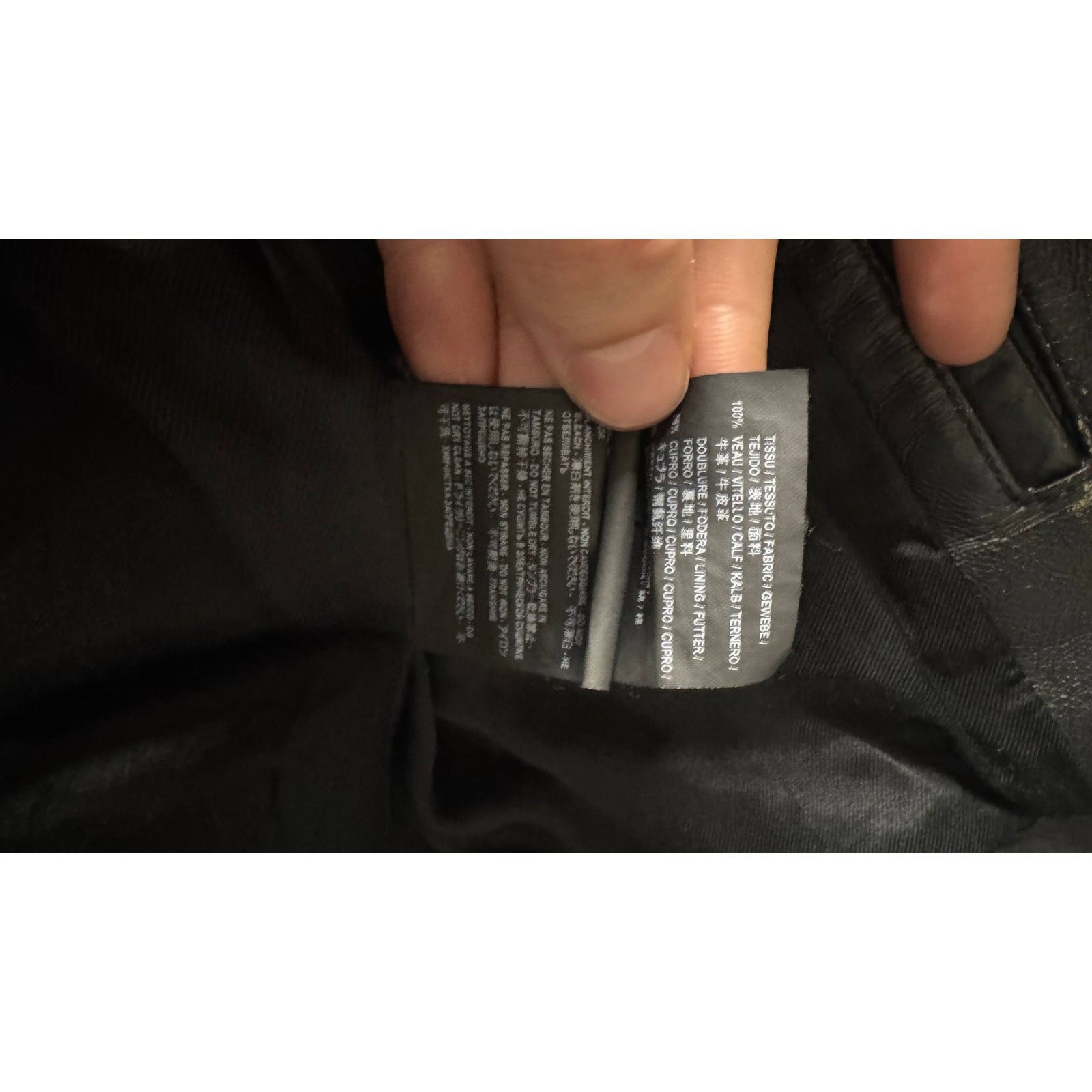 Saint Laurent Paris Saint Laurent Distressed Black Leather Jacket - Size 38/M Size S / US 4 / IT 40 - 5 Thumbnail