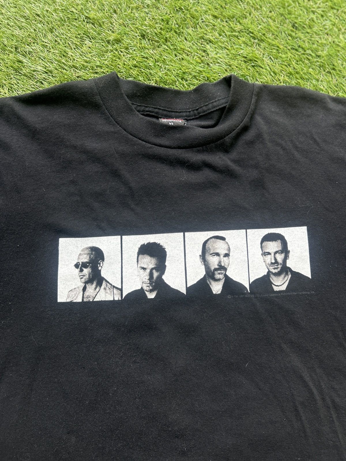 Band Tees Vintage U2 PopMart Tour 1997 Band T-Shirt Size US XL / EU 56 / 4 - 2 Thumbnail