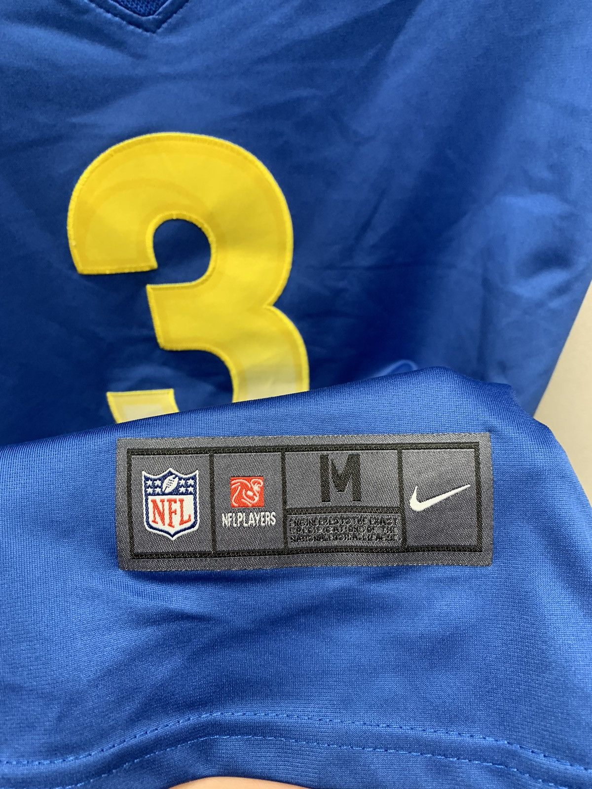 Nike Rams 3 Beckham jr nike NFL jersey M sz Size US M / EU 48-50 / 2 - 7 Thumbnail