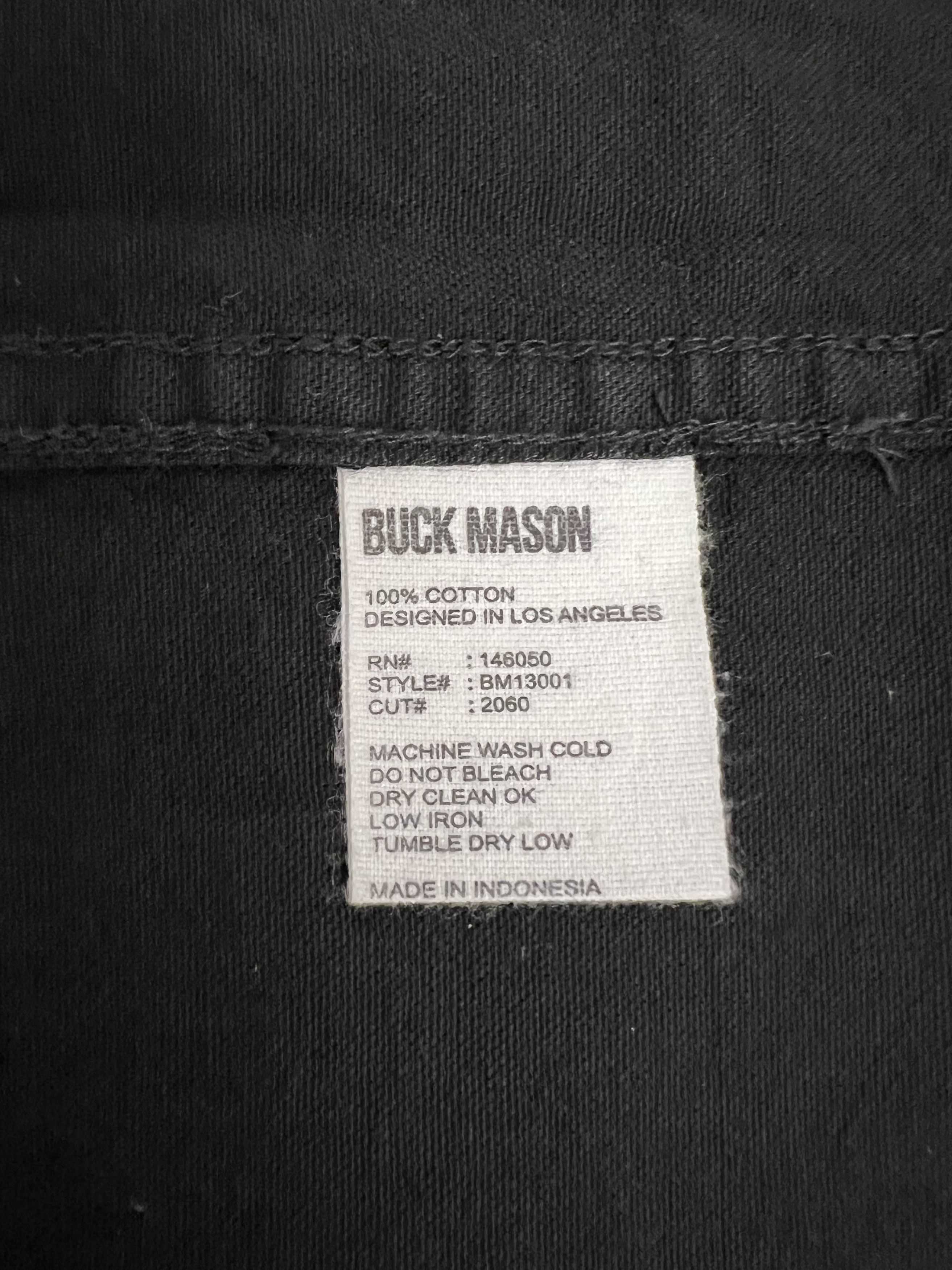 Buck Mason Buck Mason Button Up Black Size S Size US S / EU 44-46 / 1 - 4 Thumbnail