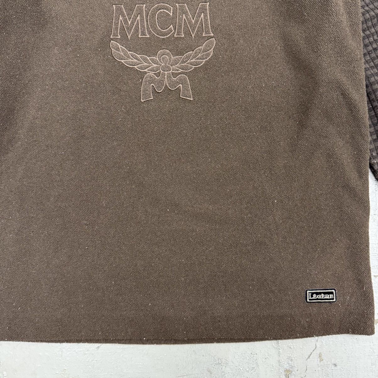 MCM MCM Mode Creation Munchen Half Zip Pullover Sweatshirt Size US L / EU 52-54 / 3 - 3 Thumbnail