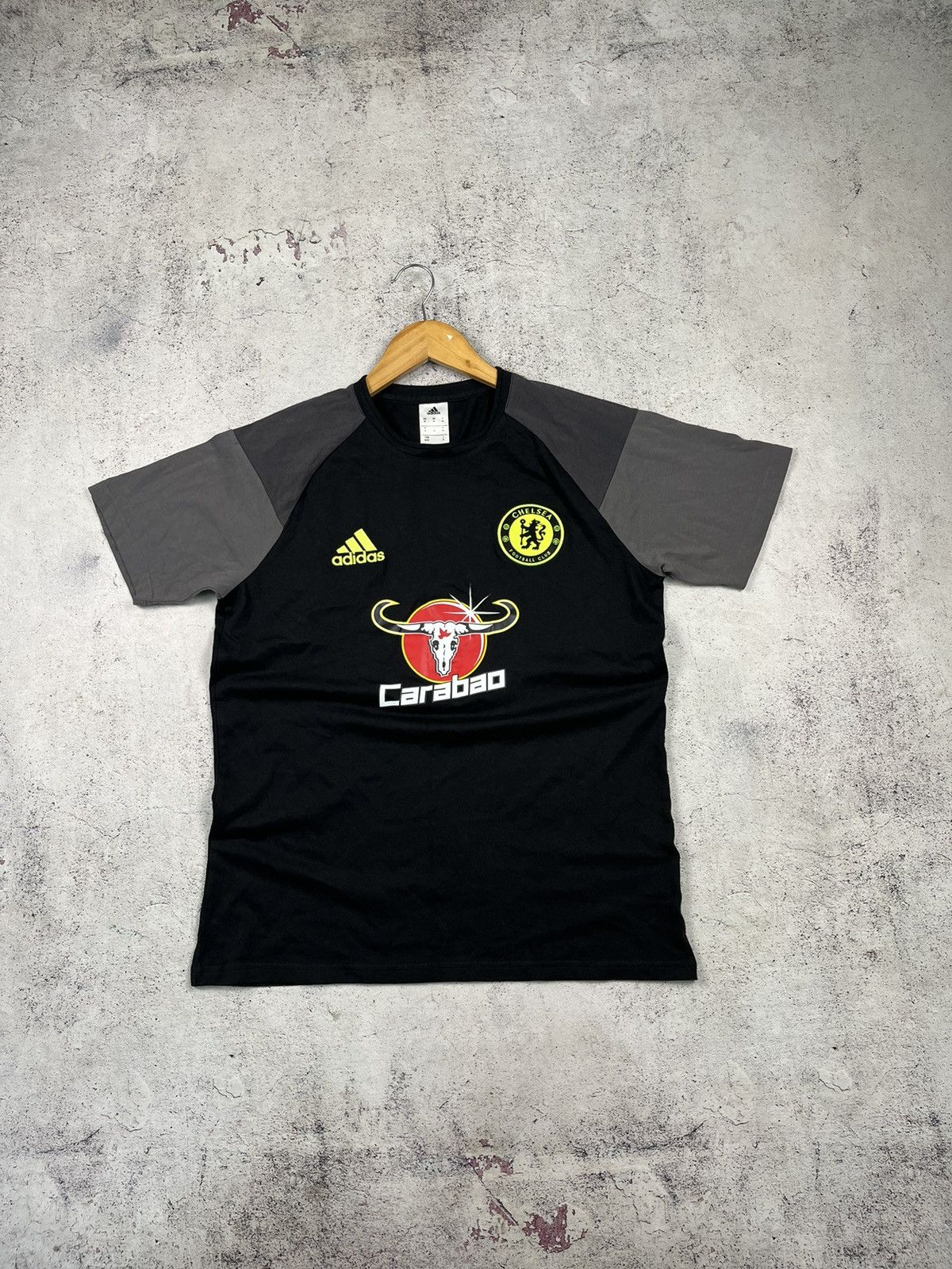 Chelsea Soccer CHELSEA 2015 2016 TRAINING COTTON SOCCER JERSEY ADIDAS Size US M / EU 48-50 / 2 - 1 Thumbnail