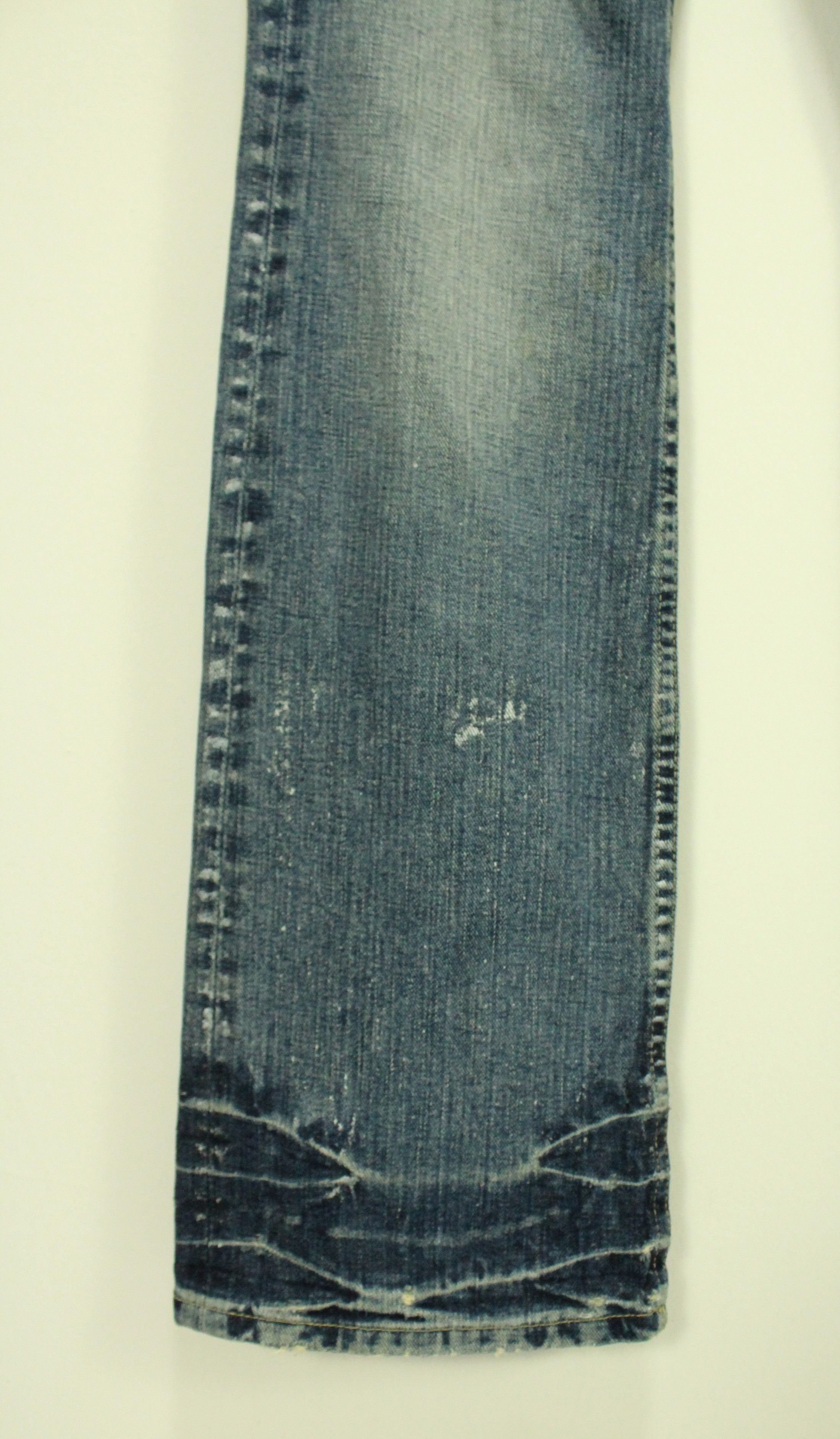 Japanese Brand FLARED 🔥 BIGI Denim Paint Splatter Kapital Goa Ppfm LGB Size US 32 / EU 48 - 8 Thumbnail
