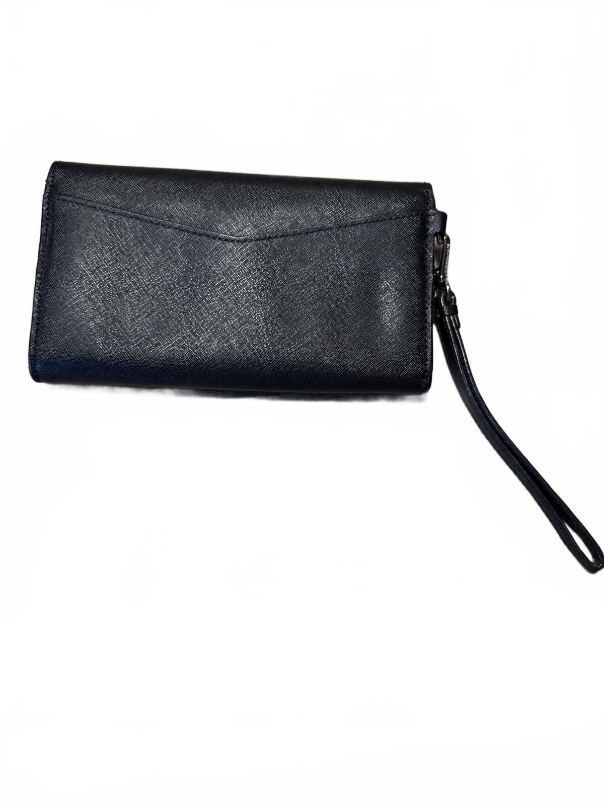 Michael Kors Michael Kors Black Leather Wristlet Wallet Size ONE SIZE - 2 Thumbnail