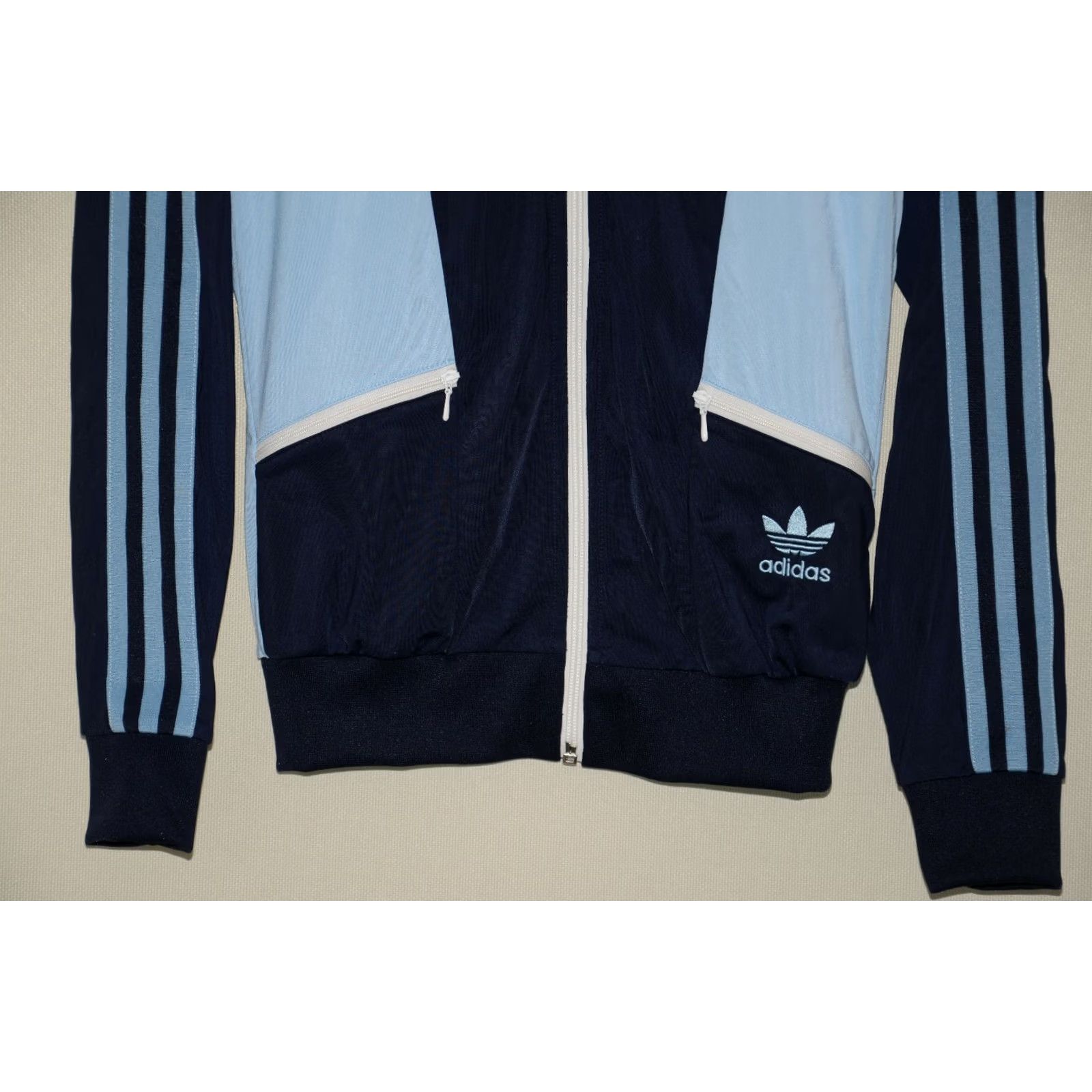 Adidas Adidas Originals Sandra 1977 Track Top Jacket Womens XS Blue Adidas Originals Track Top XS Womens Jacket Blue Sandra 1977 Size XS / US 0-2 / IT 36-38 - 2 Thumbnail