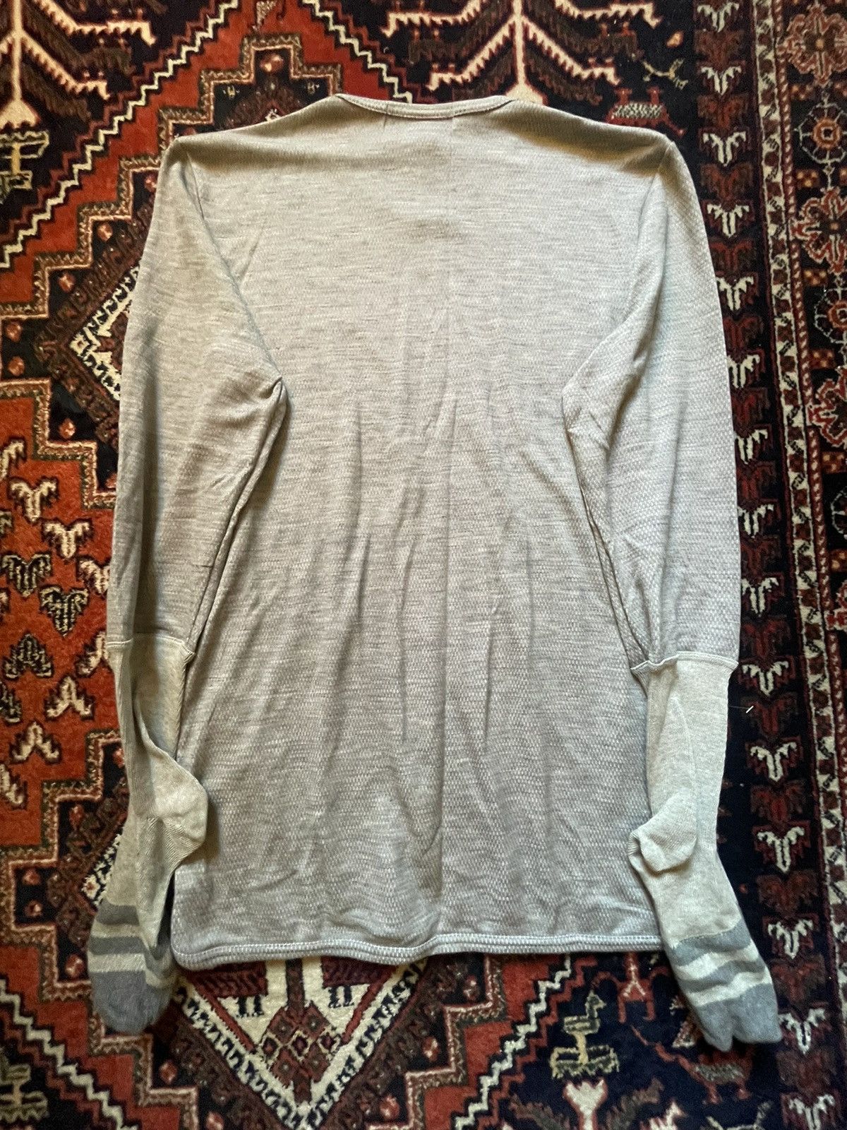 Comme des Garcons SHIRT Deconstructed sports top with knitted socks sleeves Size US L / EU 52-54 / 3 - 4 Thumbnail