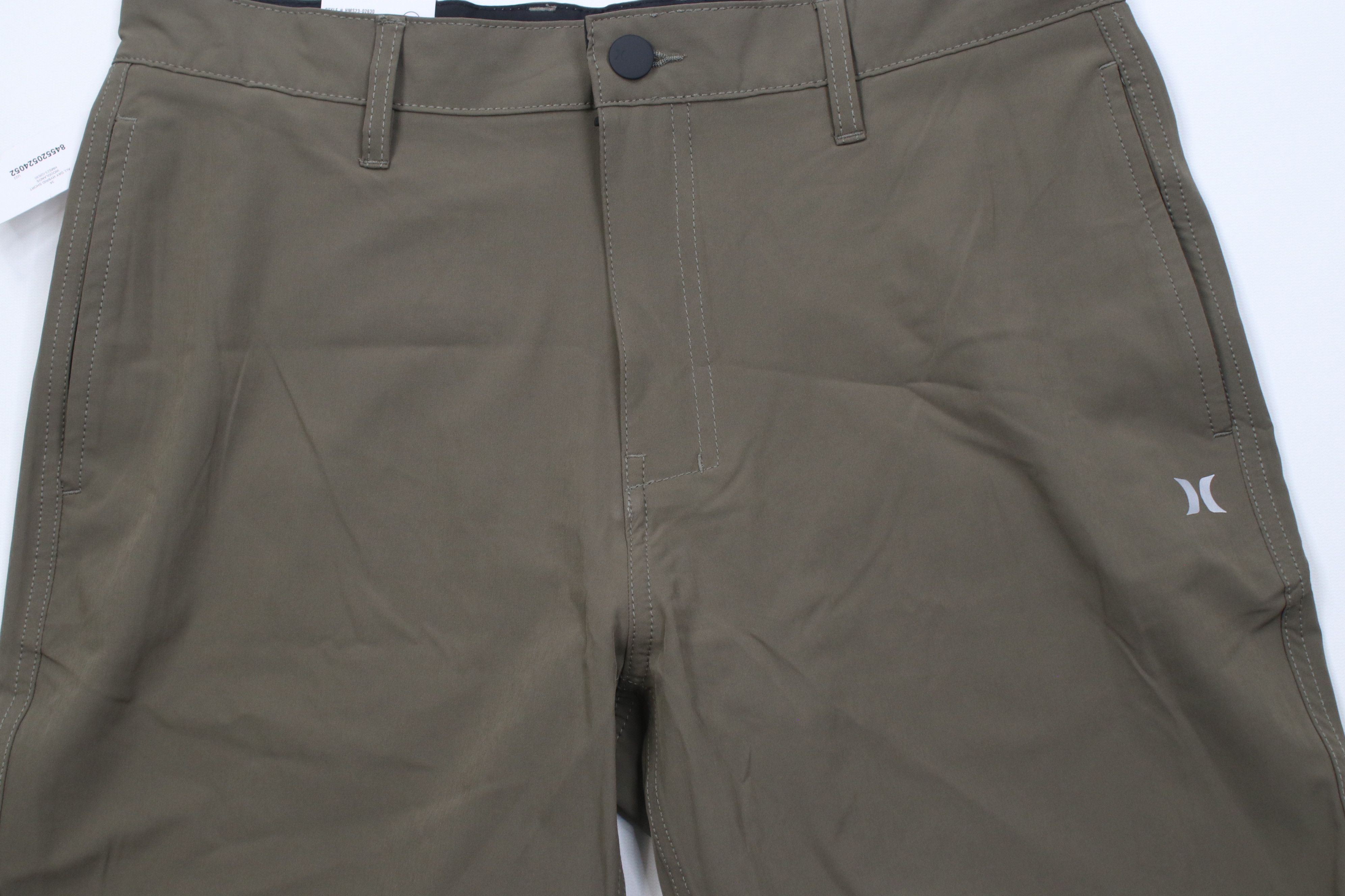 Hurley New Hurley Surfing All Day Hybrid Shorts Olive Green Size US 34 / EU 50 - 3 Thumbnail