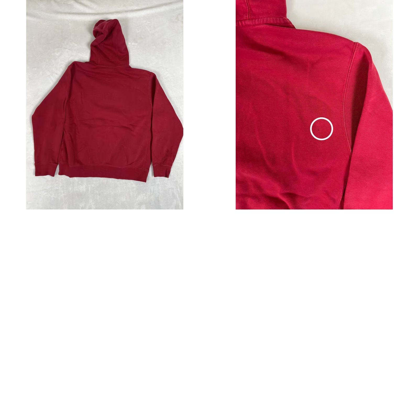 Nike VINTAGE Nike Red Pullover Hoodie Sweatshirt Size Large Y2K Embroidered Swoosh Size US L / EU 52-54 / 3 - 8 Thumbnail