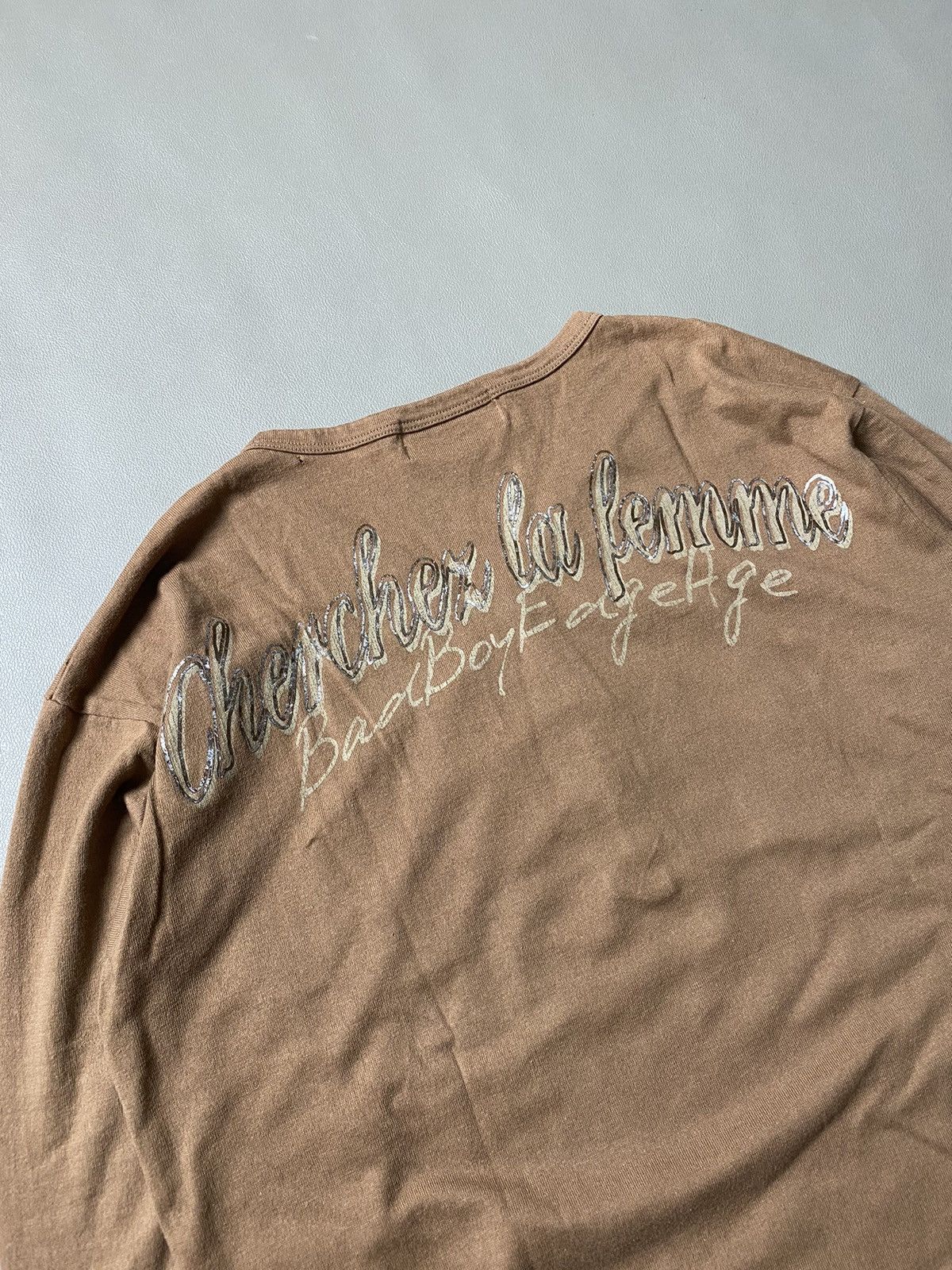 Hysteric Glamour × If Six Was Nine × Japanese Brand Bad Boy Poem Rock Longsleeve Size US M / EU 48-50 / 2 - 5 Thumbnail