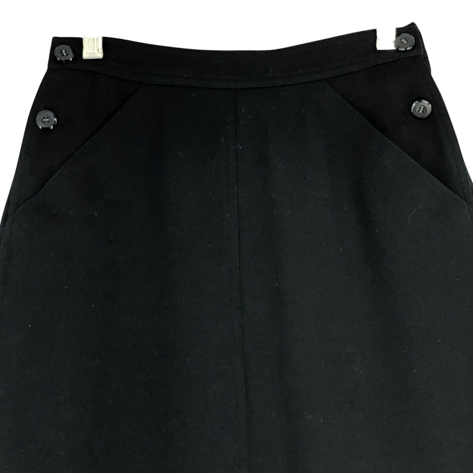 Courreges Courreges Size 00 Skirt Vintage 1960s Polyester Wool POCKETS Size 24" / US 00 / IT 34 - 2 Thumbnail