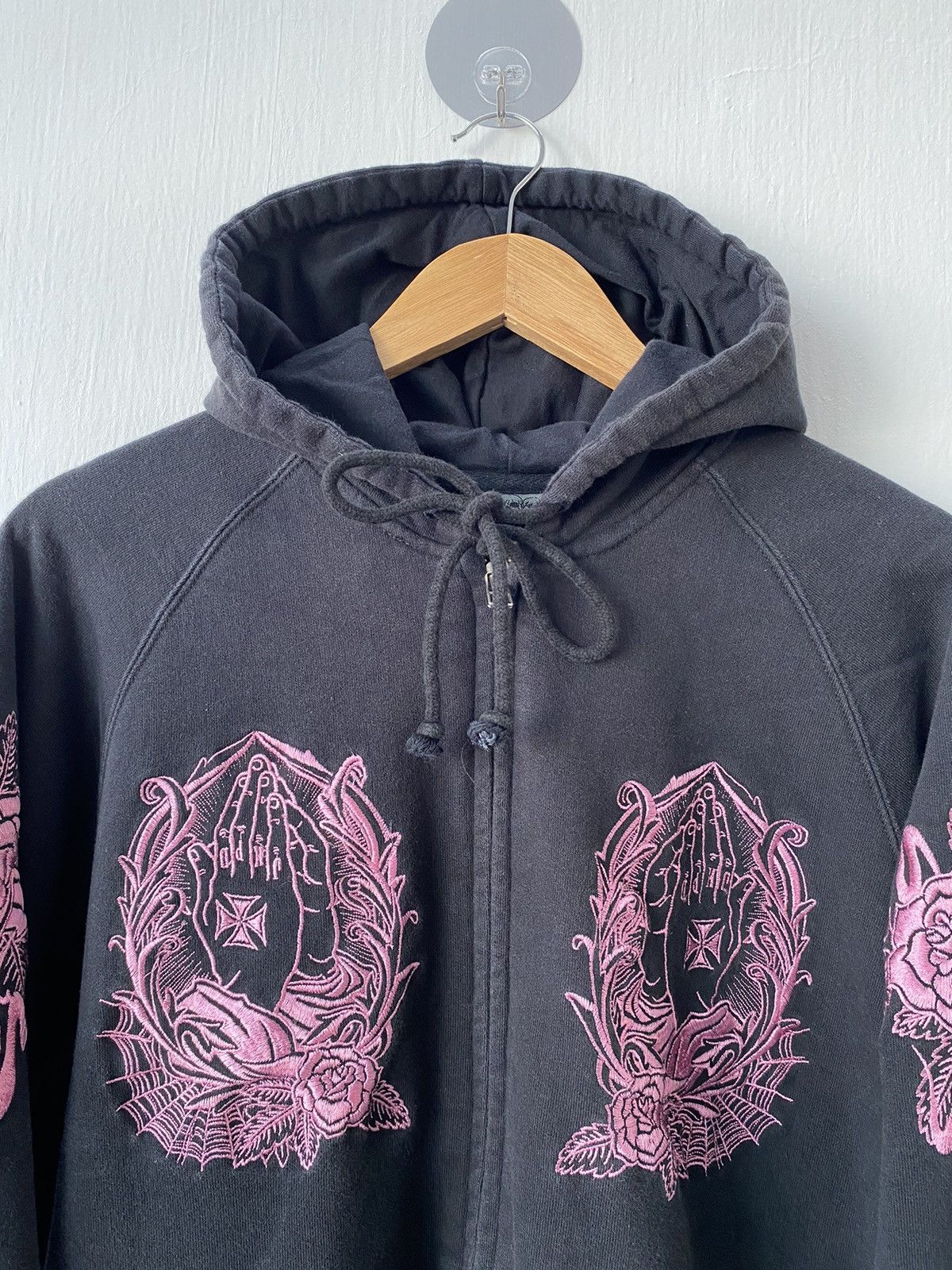 Japanese Brand J.K.P.D Embroided Pullover Hoodie Size US XL / EU 56 / 4 - 7 Thumbnail