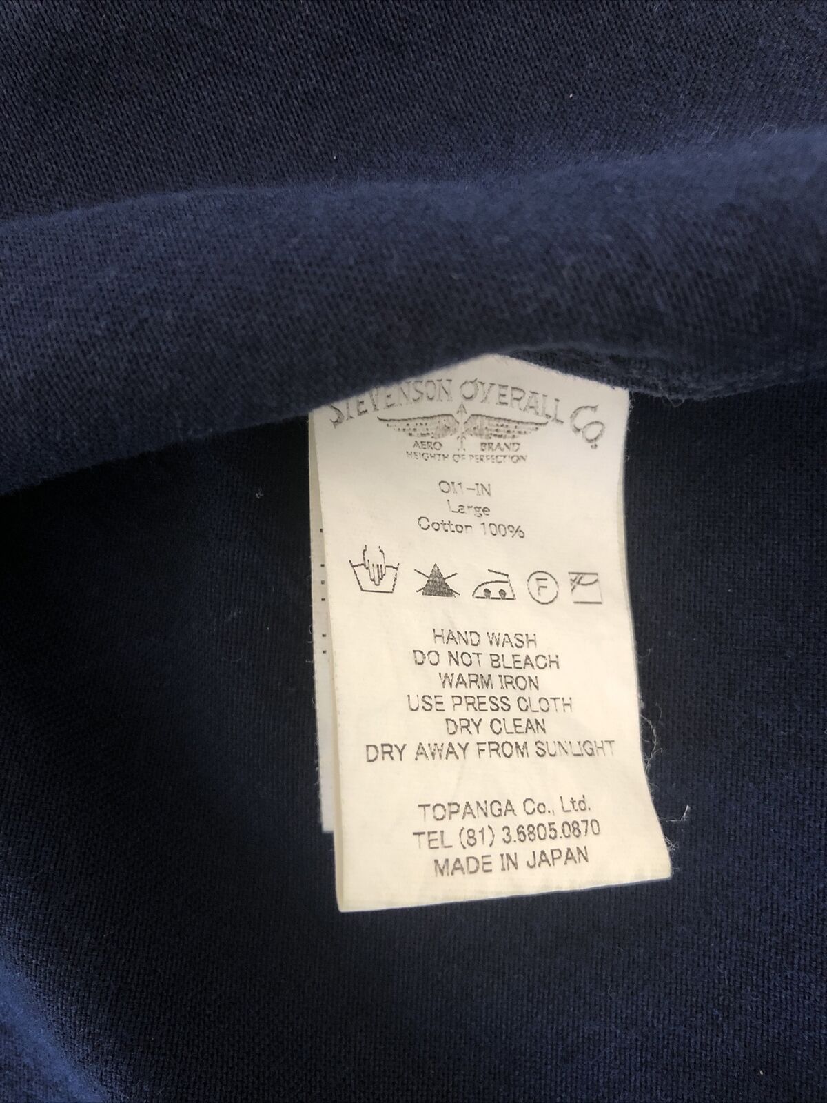 Stevenson Overall Co. Old Ivy - Indigo-Dyed Oxford Size US M / EU 48-50 / 2 - 5 Thumbnail