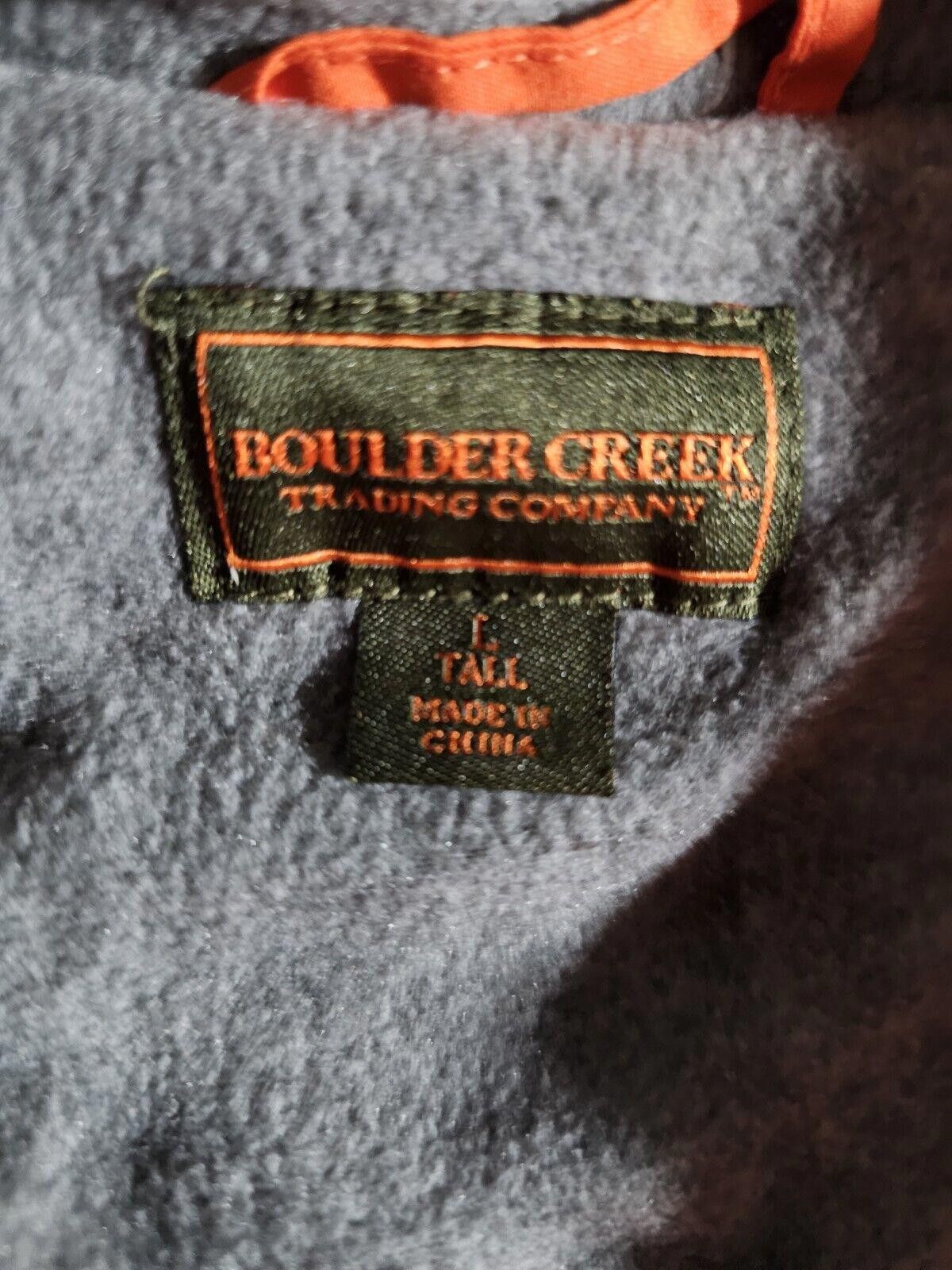 Designer Boulder Creek Trading Co LT orange hunting jacket Zip Hood Size US L / EU 52-54 / 3 - 3 Thumbnail