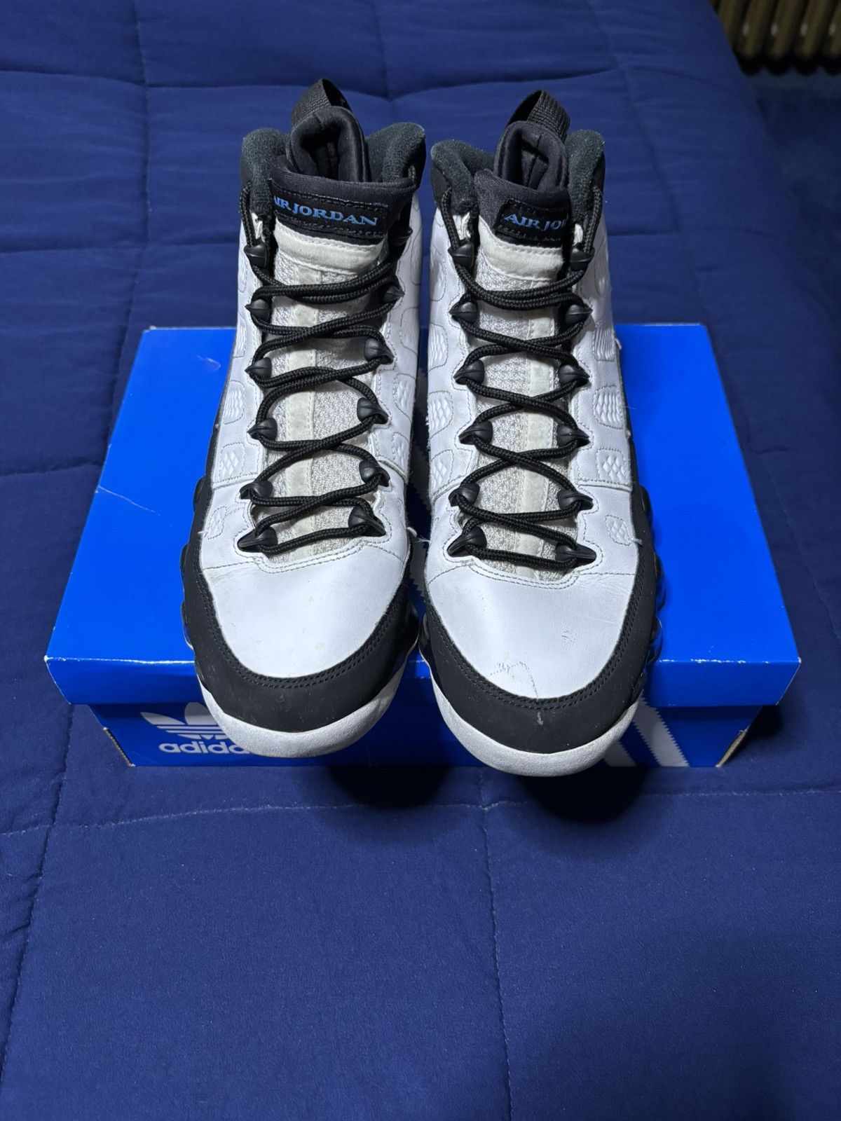 Jordan Brand Jordan 9 Retro University Blue 2020 Size 8 Size US 8 / EU 41 - 2 Thumbnail