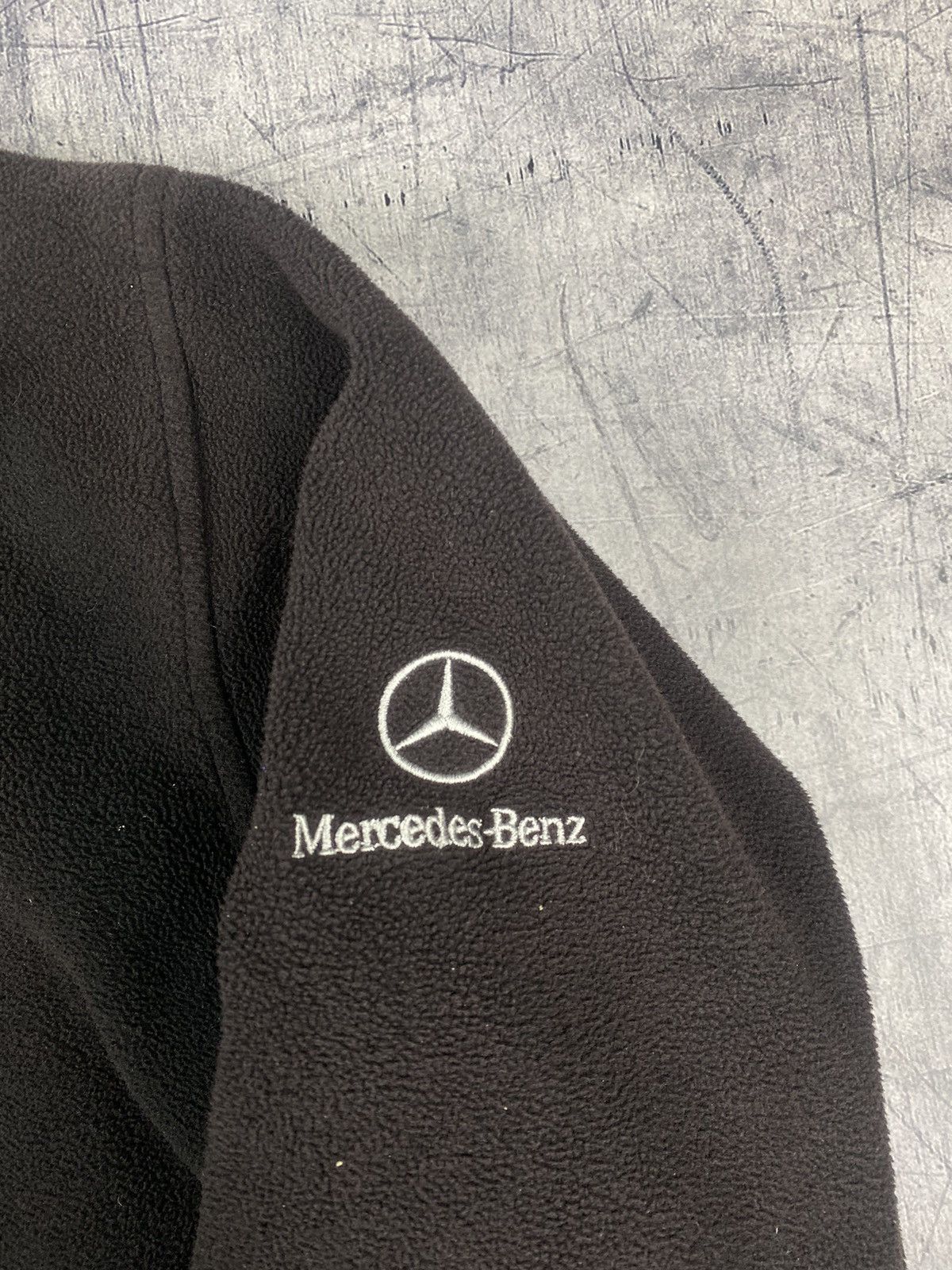 Mercedes-Benz × Vintage Vintage Mercedes Benz Service Racing Fleece Jacket Size US M / EU 48-50 / 2 - 7 Thumbnail