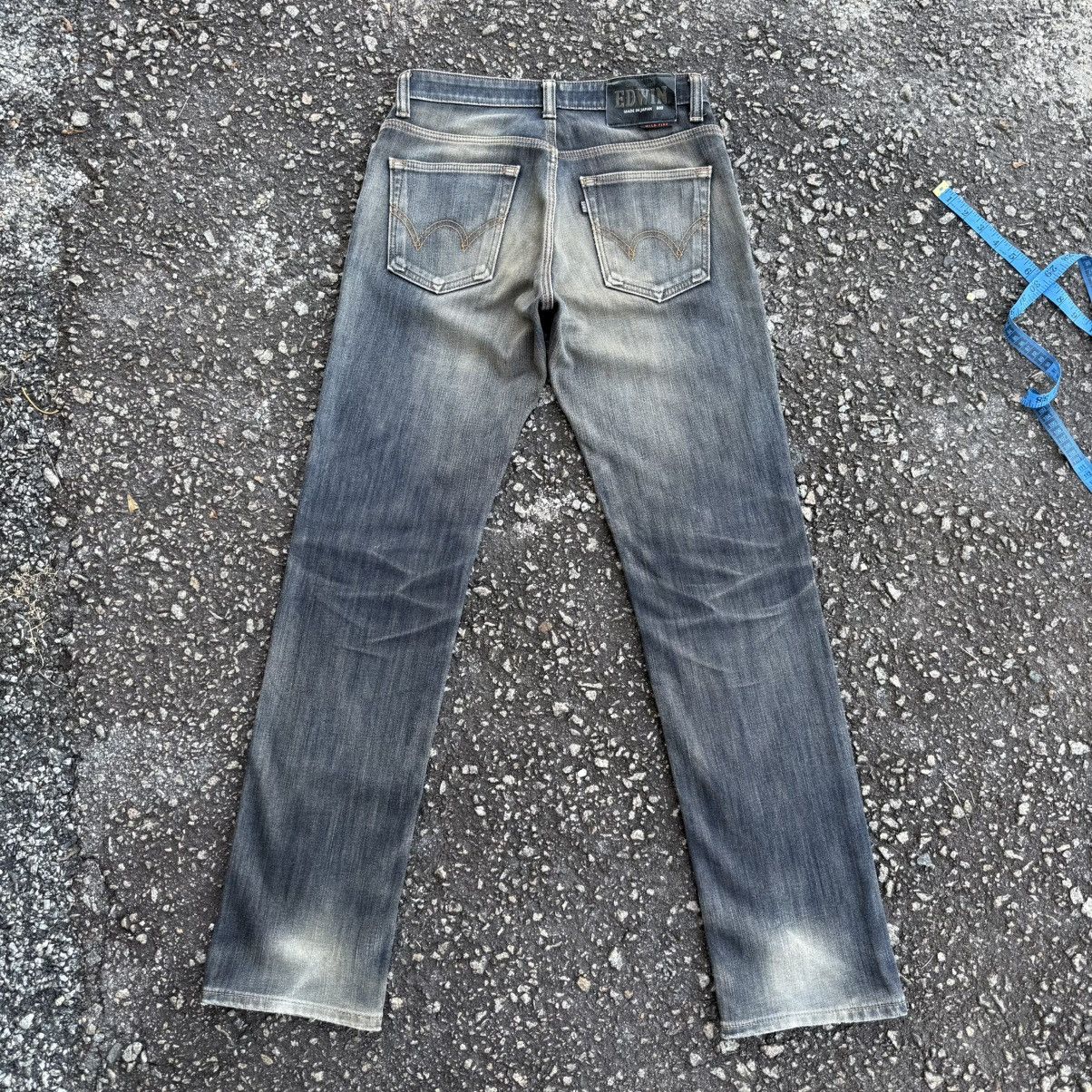 Edwin Vintage Edwin 503 Rusty Black Denim Jean Pants W30 Size US 30 / EU 46 - 2 Thumbnail