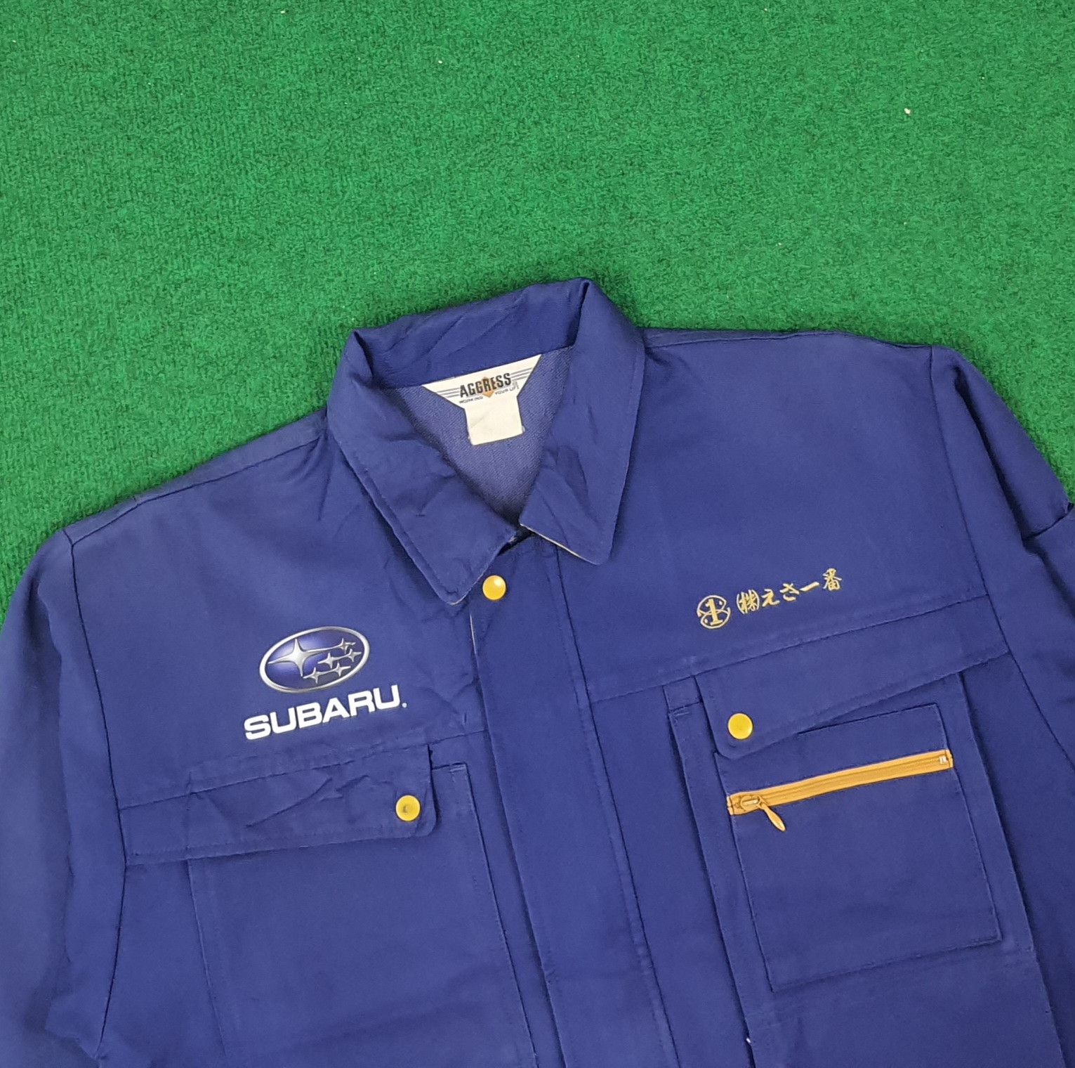 Japanese Brand × Vintage Vintage SUBARU Japan Motorsports Racing Jacket C215N27 Size US M / EU 48-50 / 2 - 4 Thumbnail