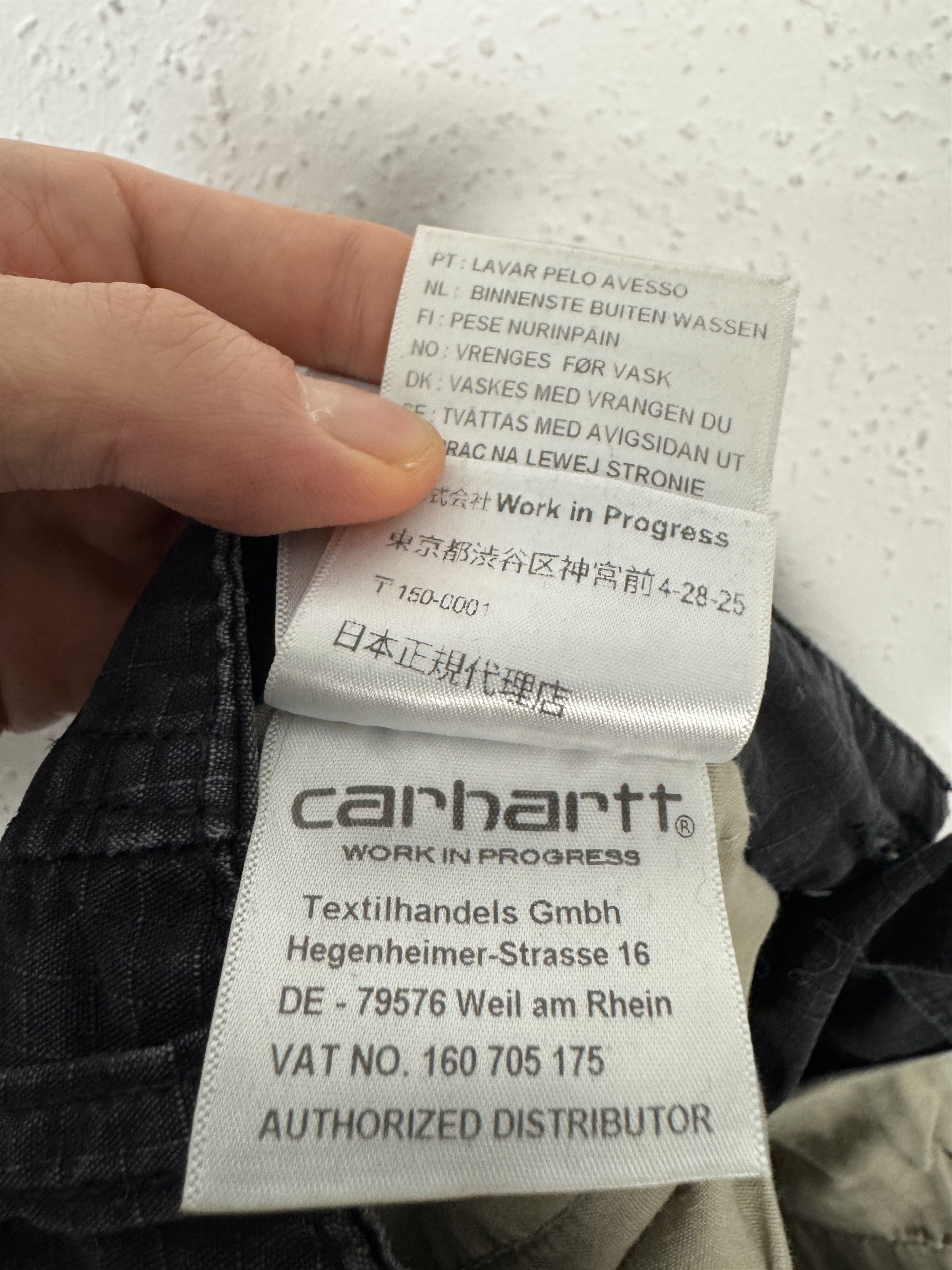 Carhartt Carhartt regular cargo pant black W27 L34 Size US 27 - 6 Thumbnail
