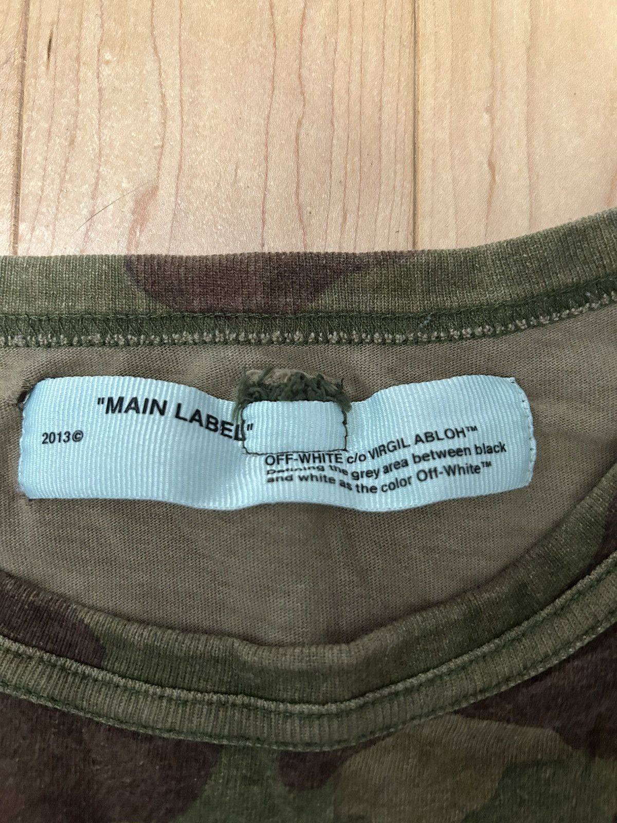 Off-White Off White Camo Temperature T-Shirt Size US XS / EU 42 / 0 - 2 Thumbnail