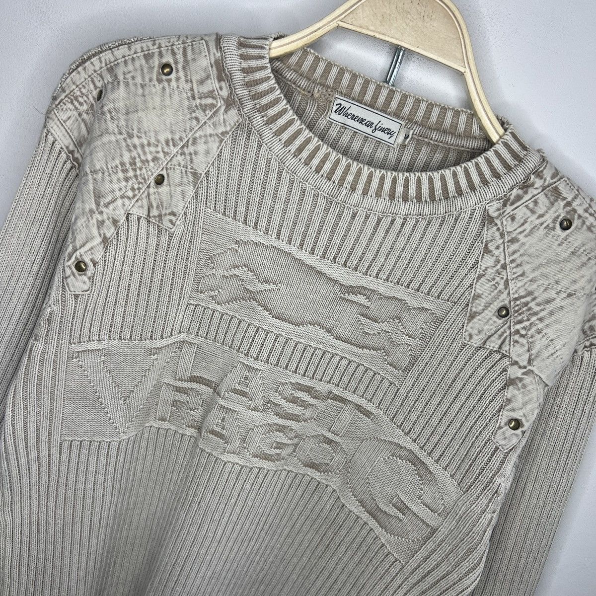 Other Y2K LGB IfSixWasNine Style Ribbed Knit Sweater Jumper 90s Size US M / EU 48-50 / 2 - 4 Thumbnail