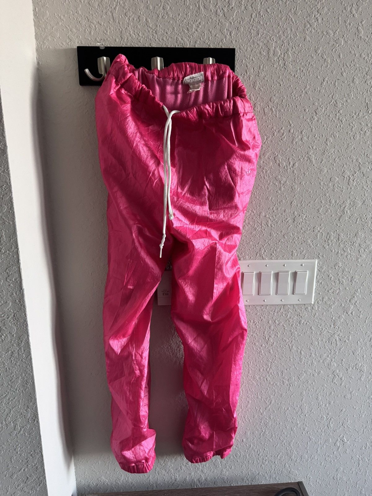 Adidas Vintage ADIDAS Hot Pink Windbreaker set Size US M / EU 48-50 / 2 - 6 Thumbnail