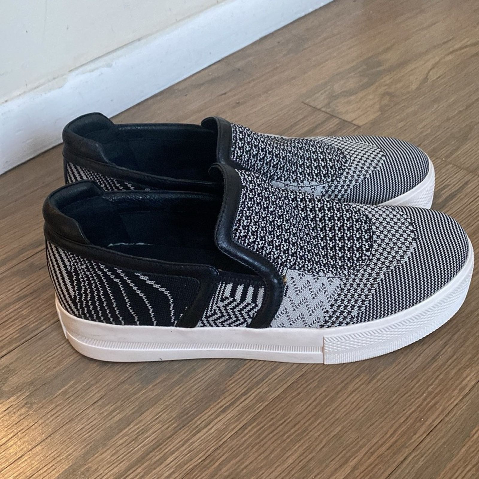 ASH ASH Jeday Black Knit Slip On Sneaker Size 8 Size US 8 / IT 38 - 3 Thumbnail