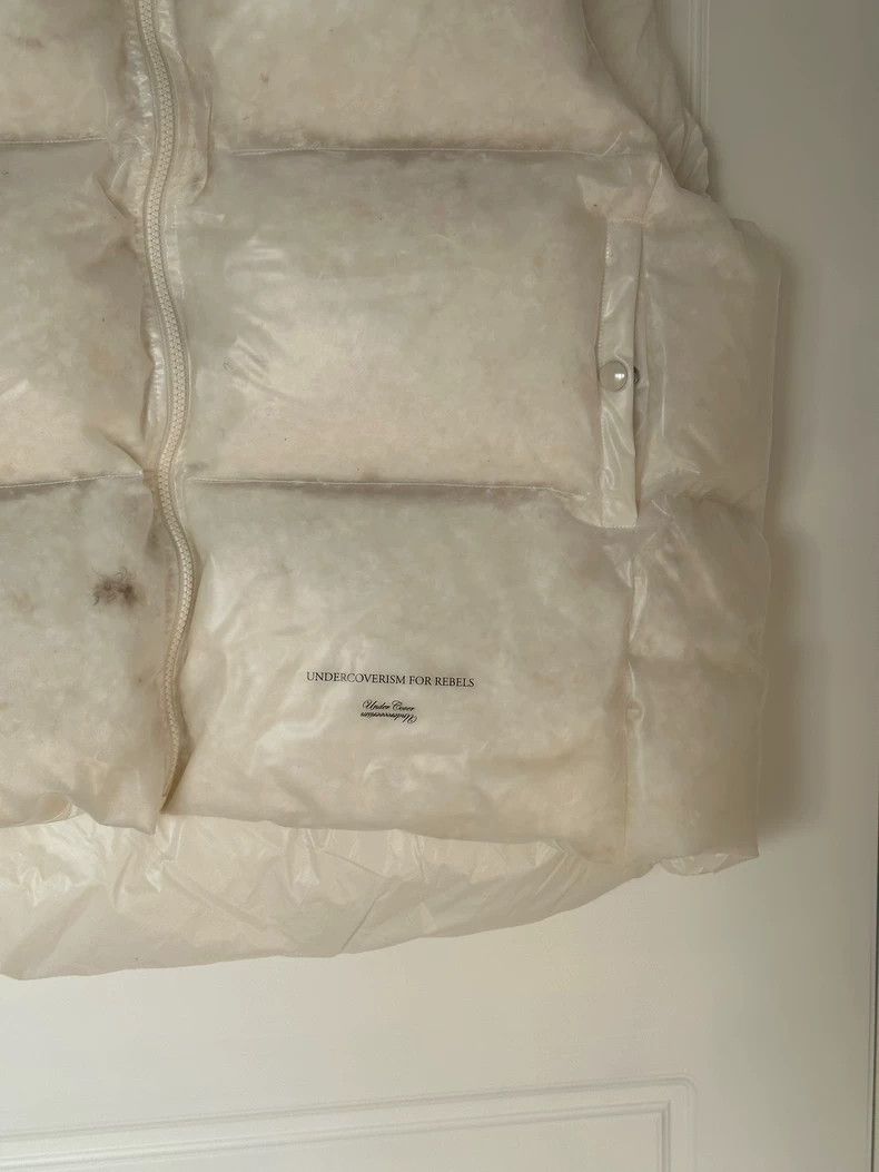 Undercover UNDERCOVERWhite transparent shell down jacket vest 2504-Nex Size US XXL / EU 58 / 5 - 3 Thumbnail