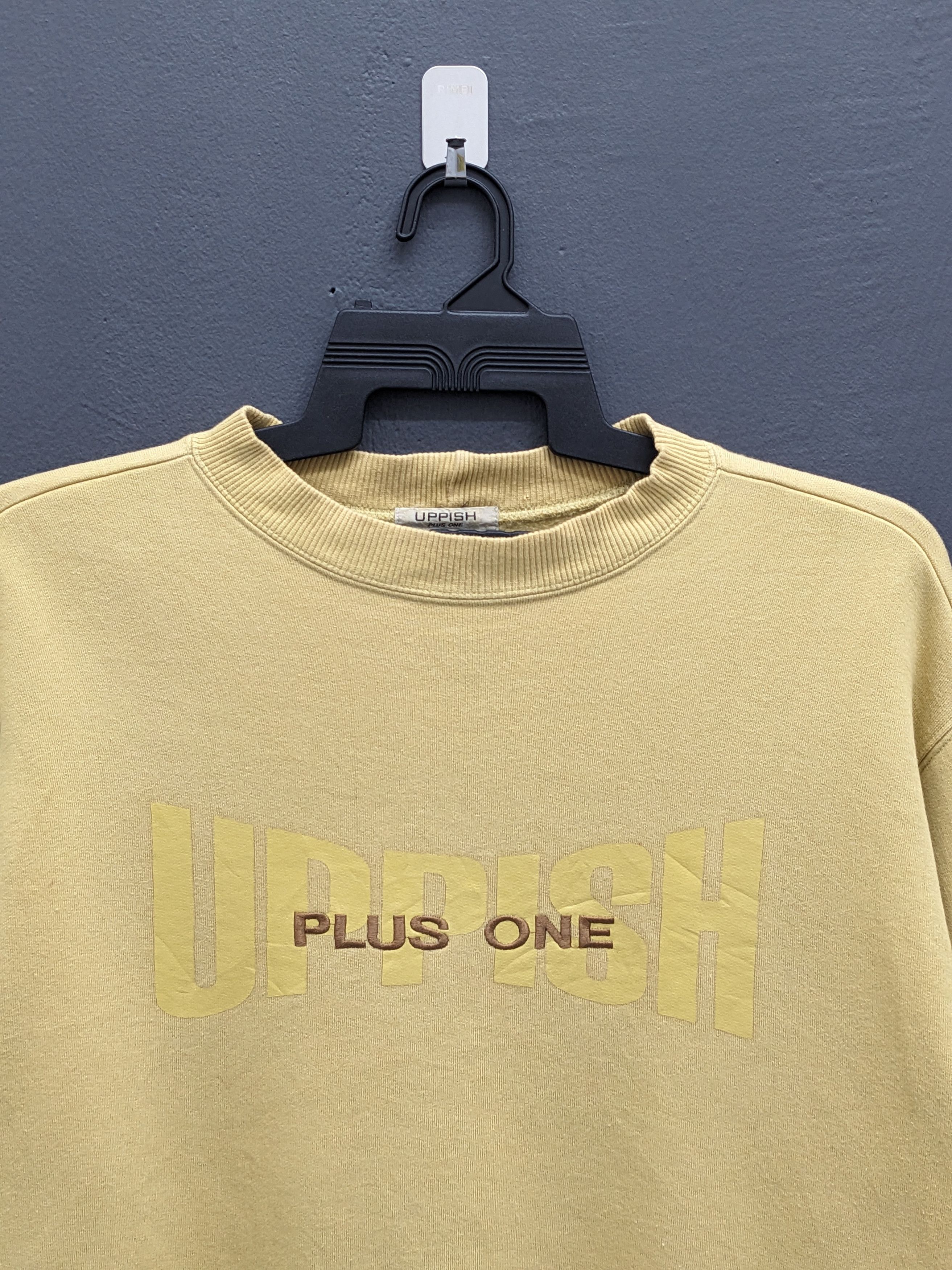 Japanese Brand Vintage Japanese Sanyo Uppish Plus One Sweatshirt Size US M / EU 48-50 / 2 - 3 Thumbnail