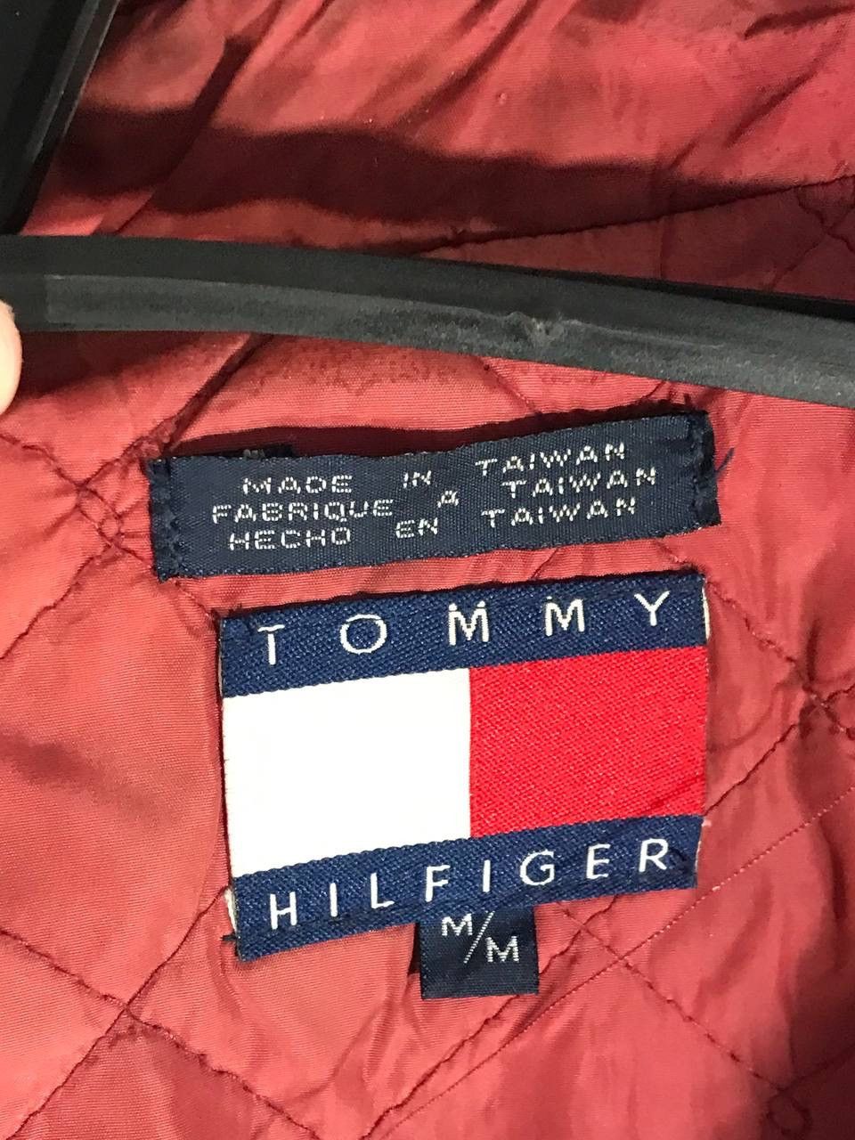 Tommy Hilfiger Vintage tommy hilfiger motorcycle leather jacket racing 35 Size US M / EU 48-50 / 2 - 10 Thumbnail