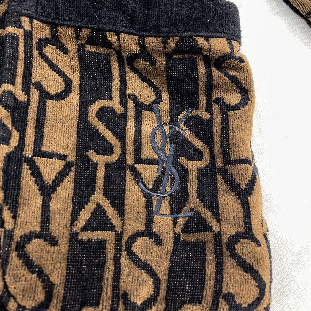 Yves Saint Laurent YSL Cotton Bathrobe #1876/09 Size US M / EU 48-50 / 2 - 5 Thumbnail