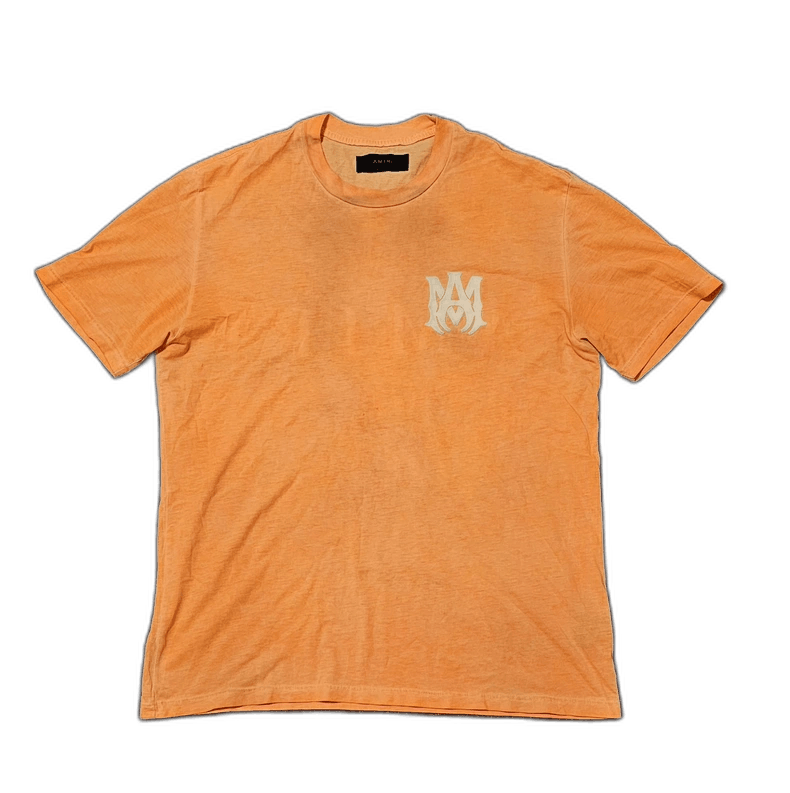 Amiri Amiri Orange Oversized Short Sleeve T-Shirt Size US S / EU 44-46 / 1 - 1 Thumbnail