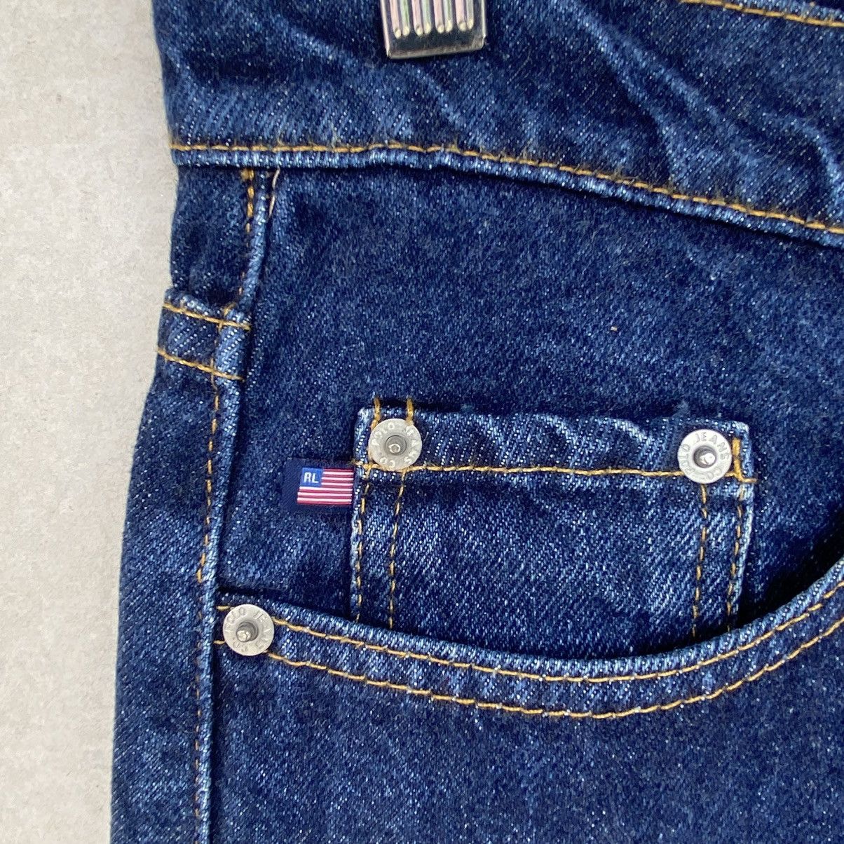 Other Vintage Ralph Lauren Straight Leg Jeans Dark Wash Size 31 Size 31" - 6 Thumbnail