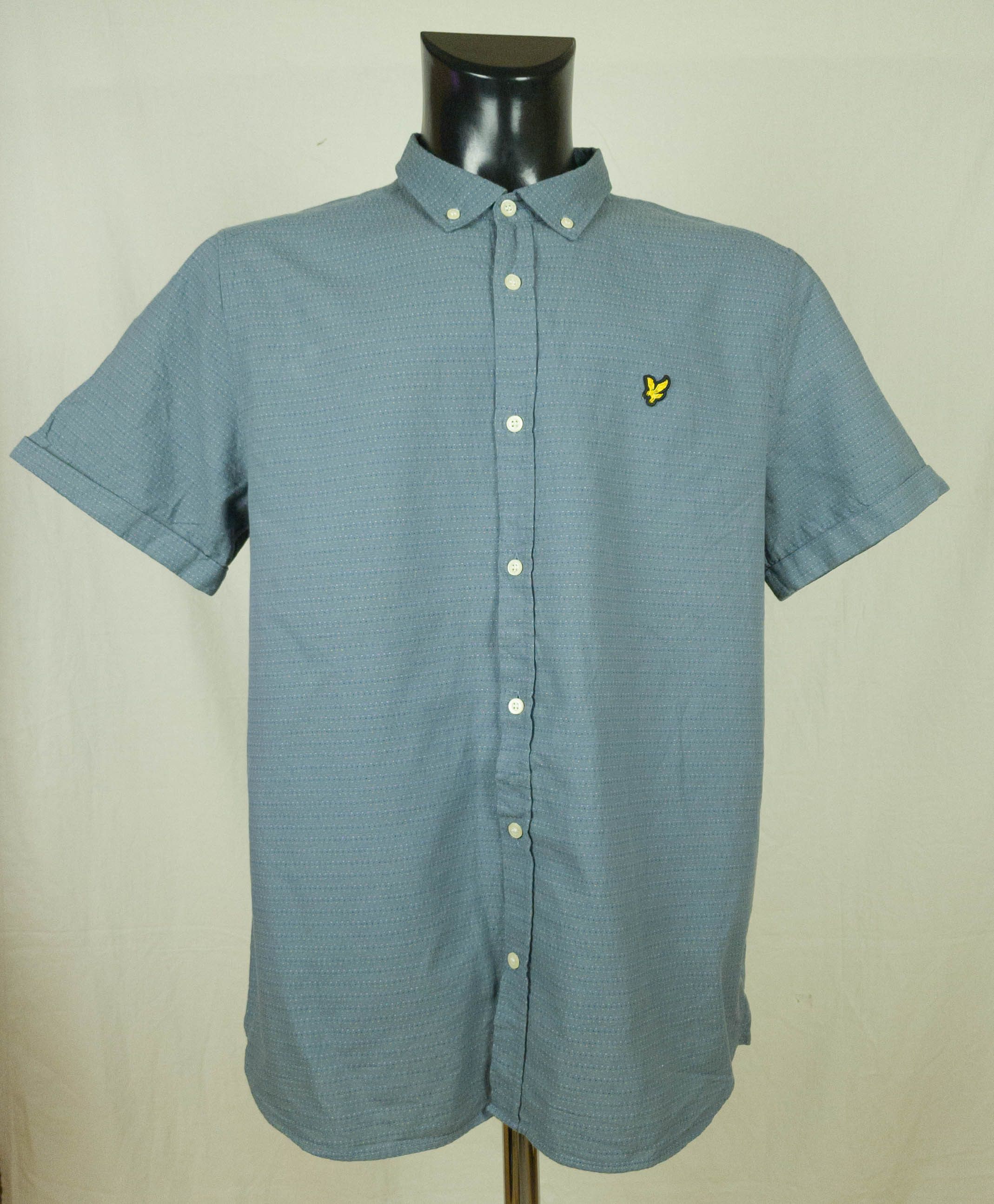 Lyle & Scott Lyle Scott SHIRT SHORT SLEEVE COTTON SIZE XL Size US XL / EU 56 / 4 - 1 Thumbnail