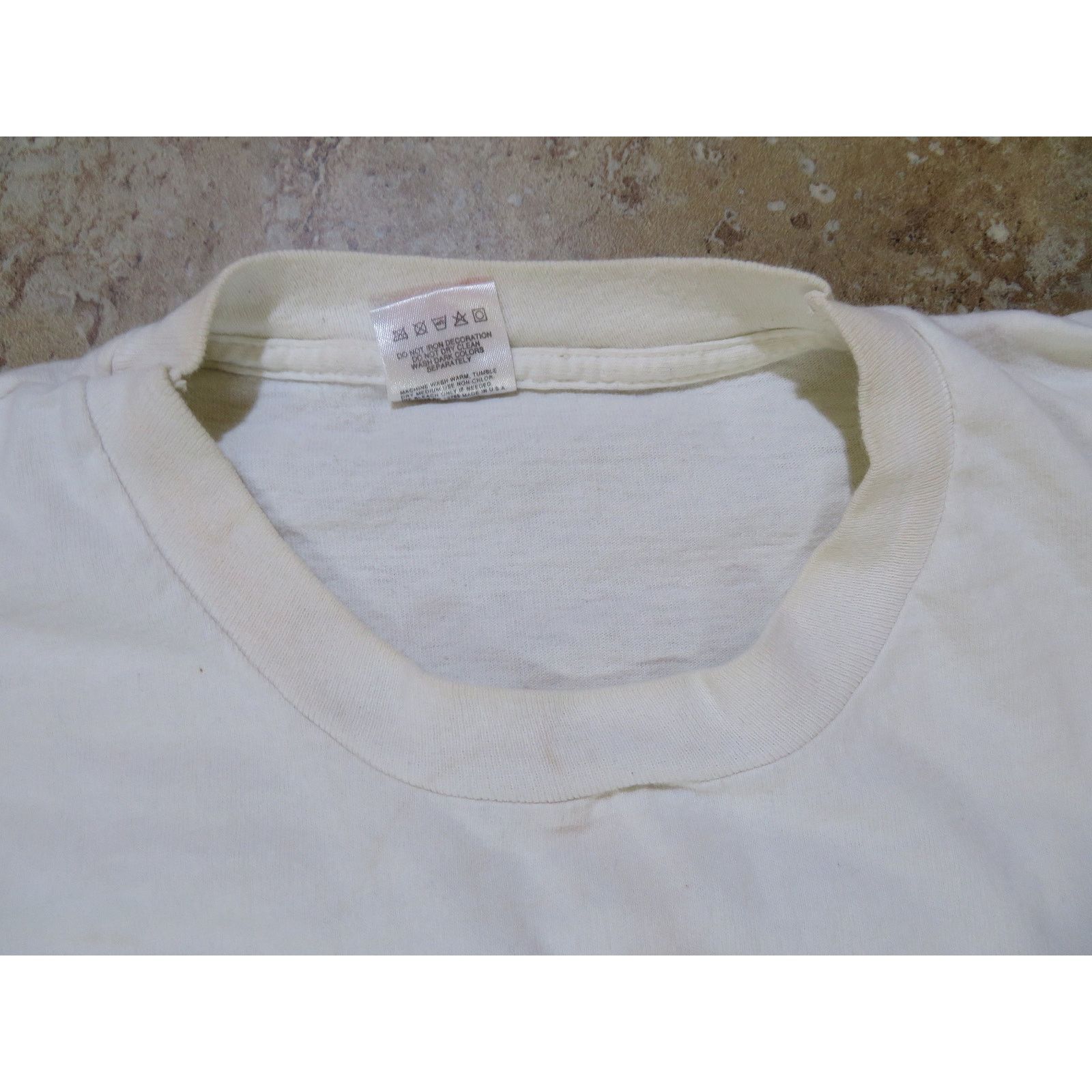 Fruit Of The Loom Vintage Primetime Sports T-Shirt, White Made in USA XL Size US XL / EU 56 / 4 - 8 Thumbnail