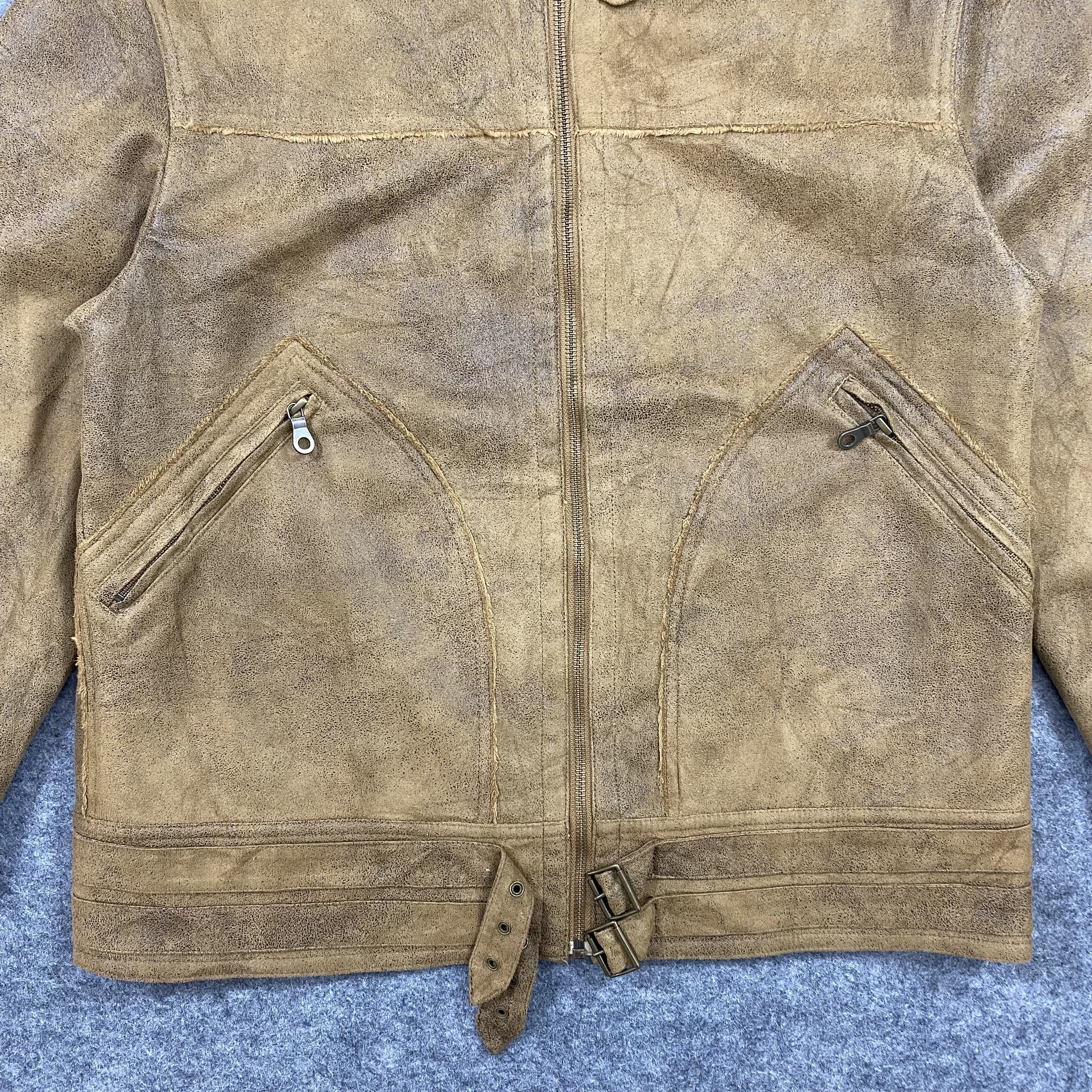 Hysteric Glamour Vintage leather biker hysteric lgb style jacket-J642 Size US L / EU 52-54 / 3 - 6 Thumbnail