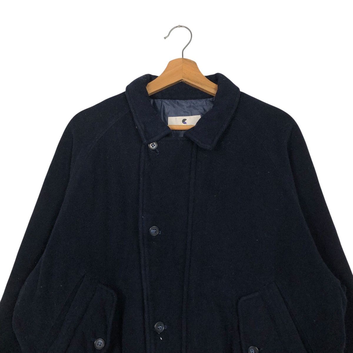 Japanese Brand 📌Vintage Wool Bomber Jacket Cittafascino Issey Miyake Size US M / EU 48-50 / 2 - 5 Thumbnail
