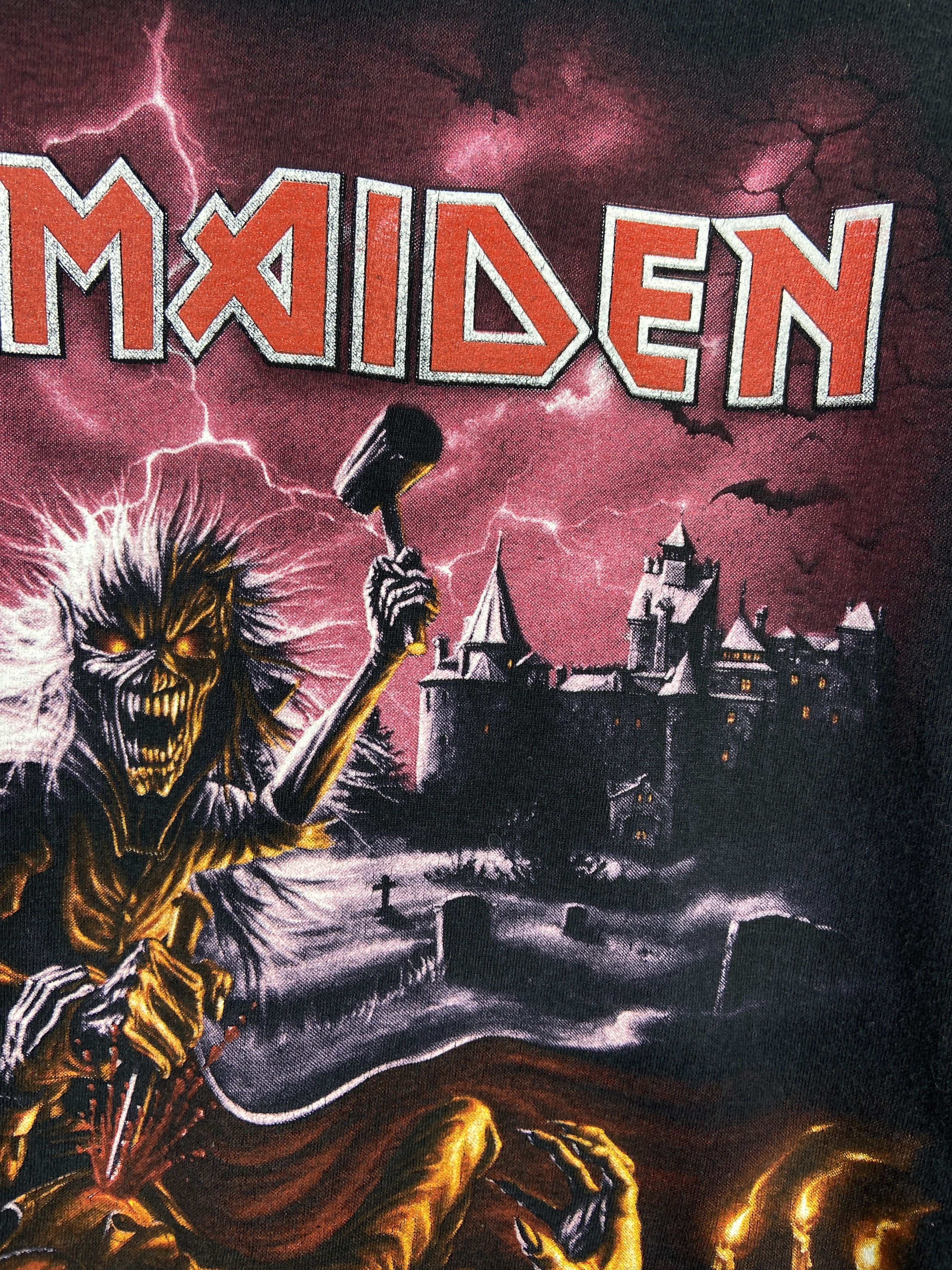 Band Tees Vintage Iron Maiden Rock Band Graphic T Shirt Tee Size US L / EU 52-54 / 3 - 5 Thumbnail