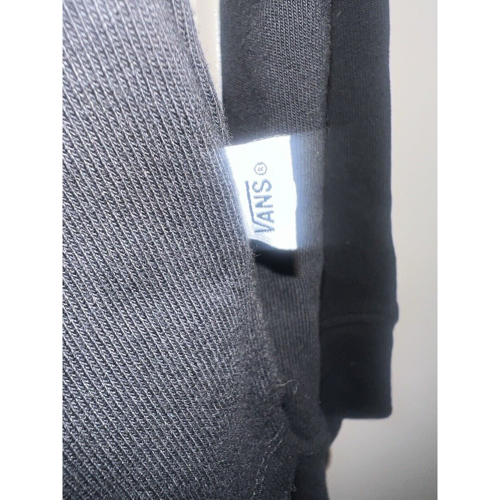 Vans Vans Polo Shirt Mens Small Black White Quarter Zip Skate Tee Size US S / EU 44-46 / 1 - 7 Thumbnail