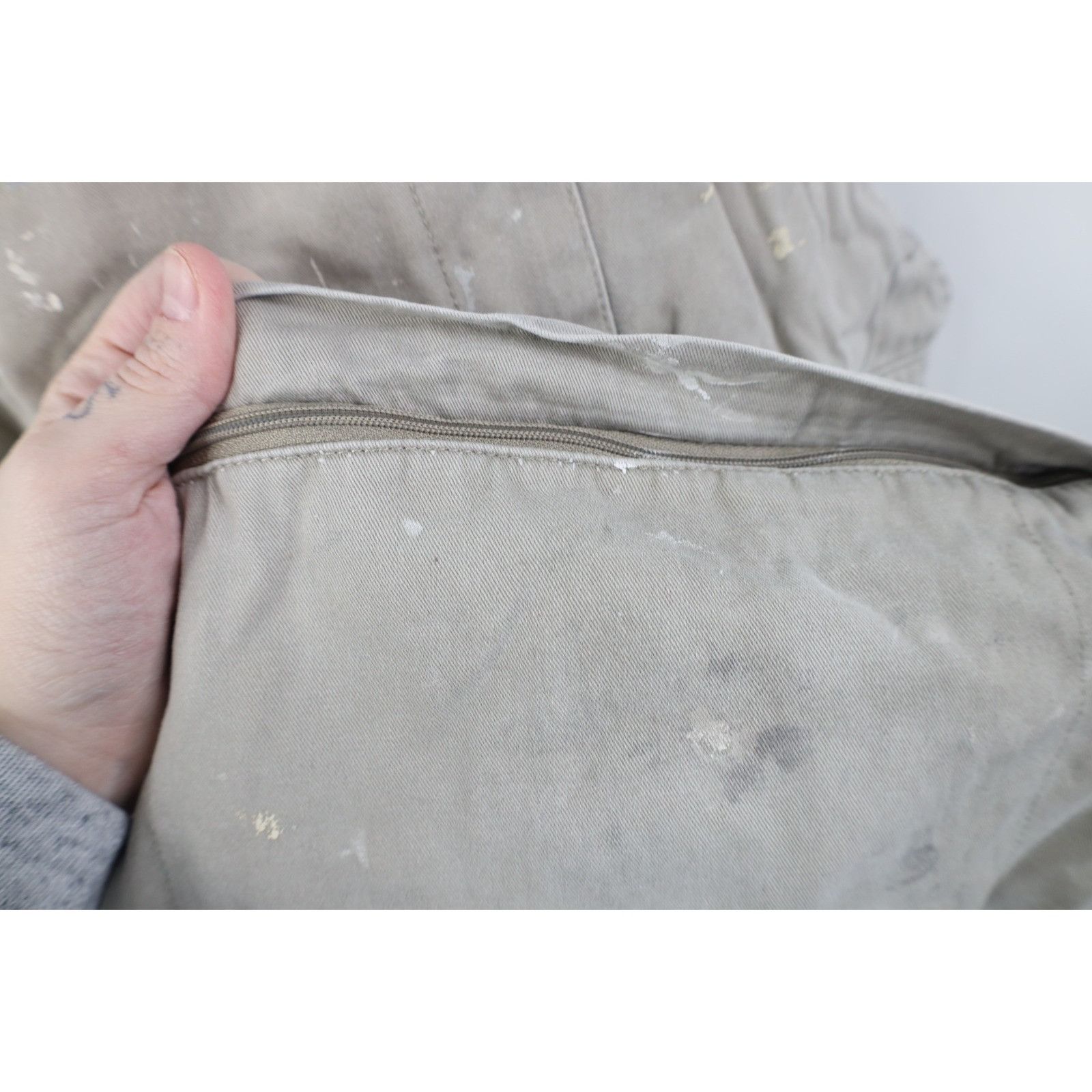 Vintage Vintage 90s Y2K Streetwear Thrashed Convertible Overalls Size 30" / US 8 / IT 44 - 8 Thumbnail