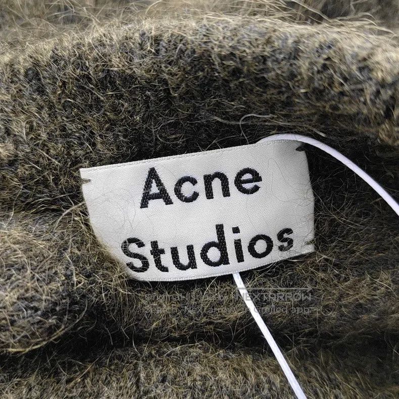 Acne Studios Acne Studios Women's Green Loose Knit Sweater Size XS / US 0-2 / IT 36-38 - 5 Thumbnail