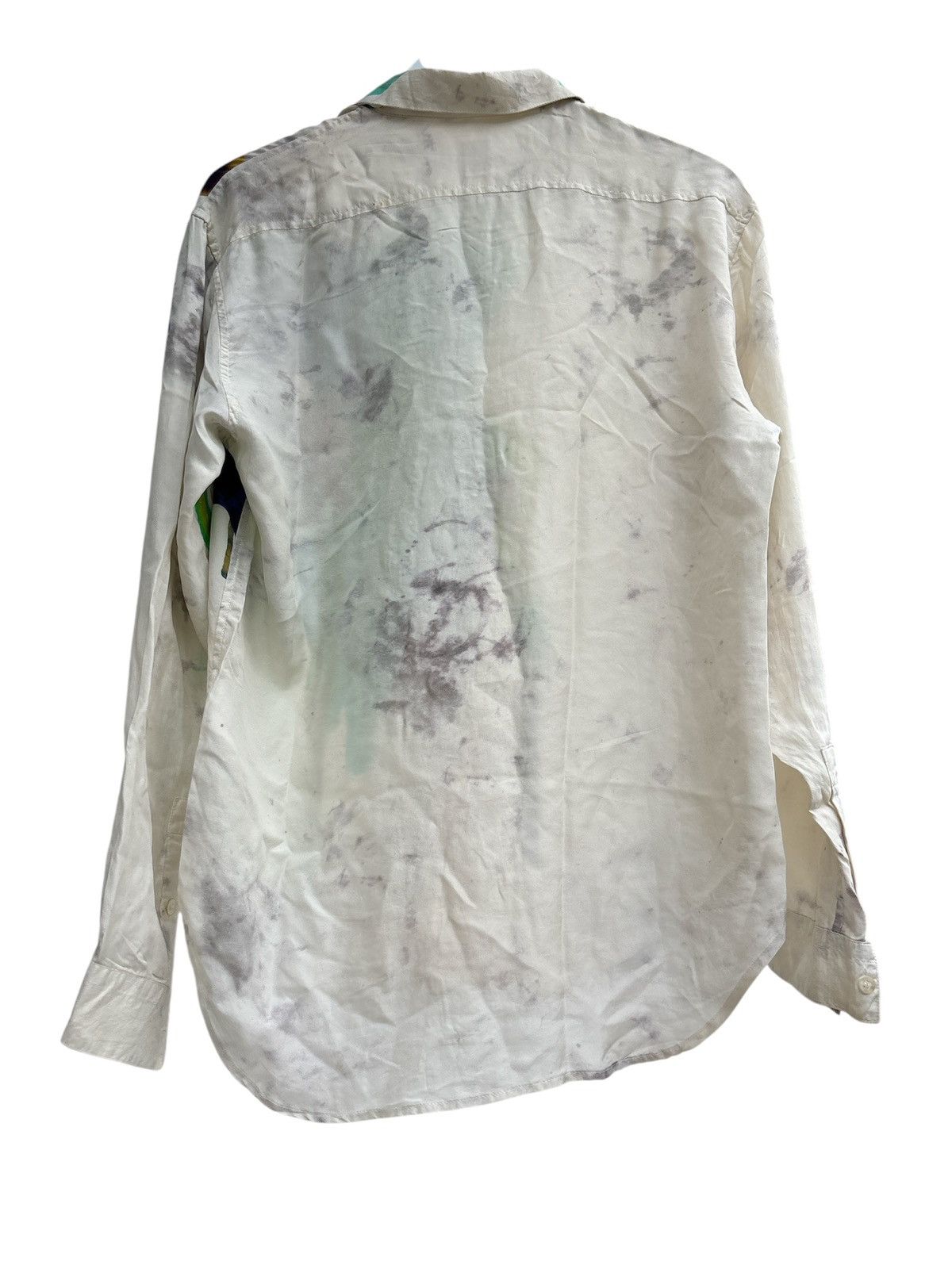 Berluti SS20 Runway Mulberry Silk Shirt Size US M / EU 48-50 / 2 - 11 Thumbnail